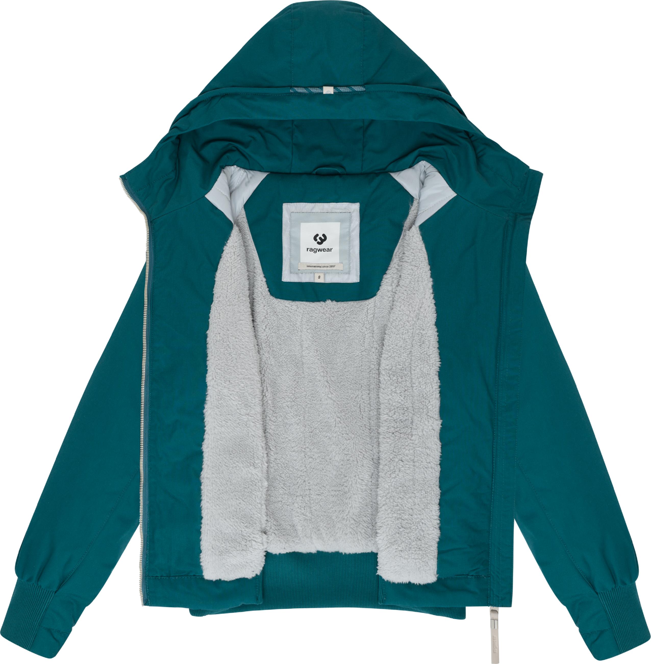 Winterjacke mit kuscheligem Innenfutter "Lumie YOUMODO" Ocean Green