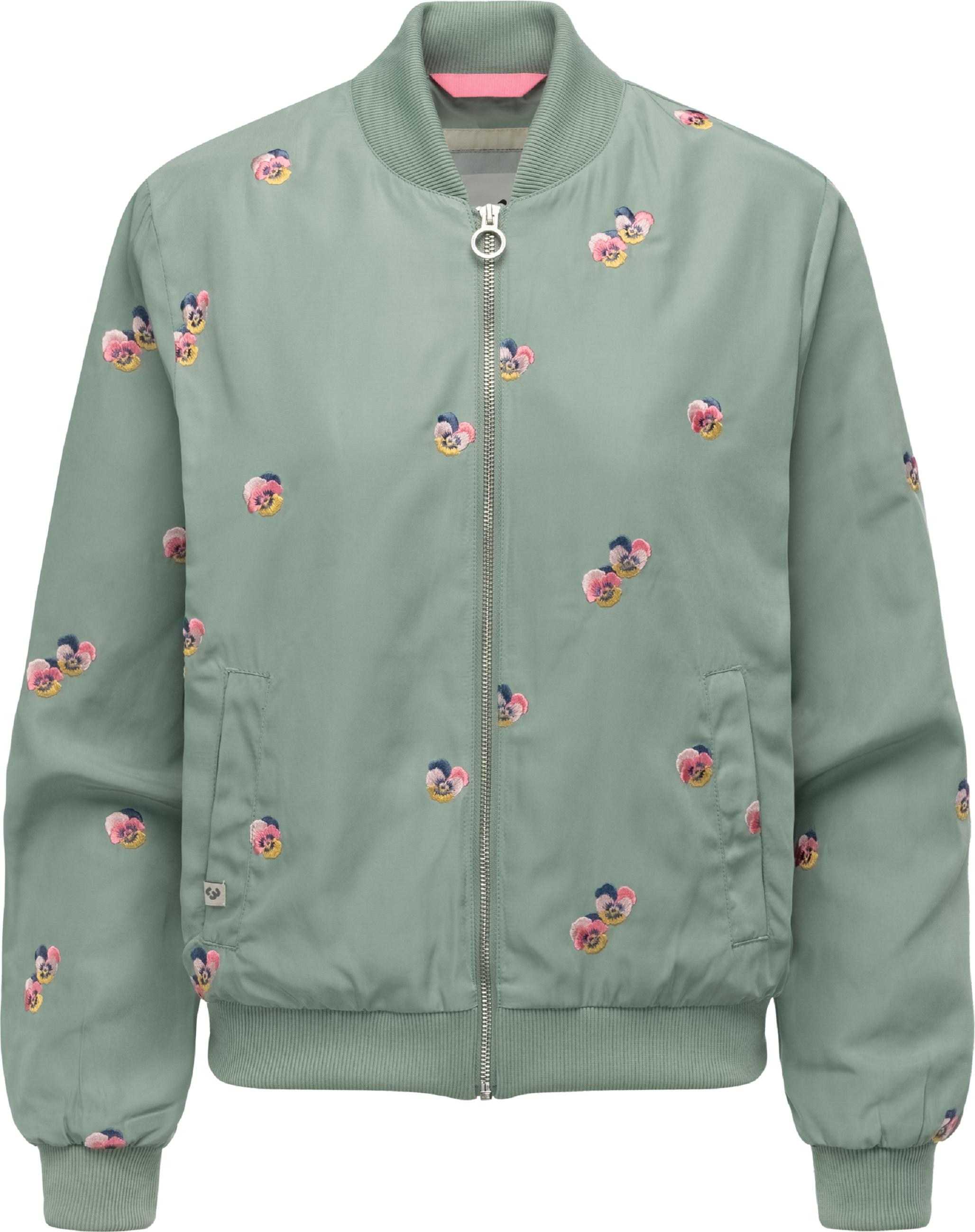 Übergangsjacke mit Bomberkragen "Lunara YOUMODO" Dusty Green
