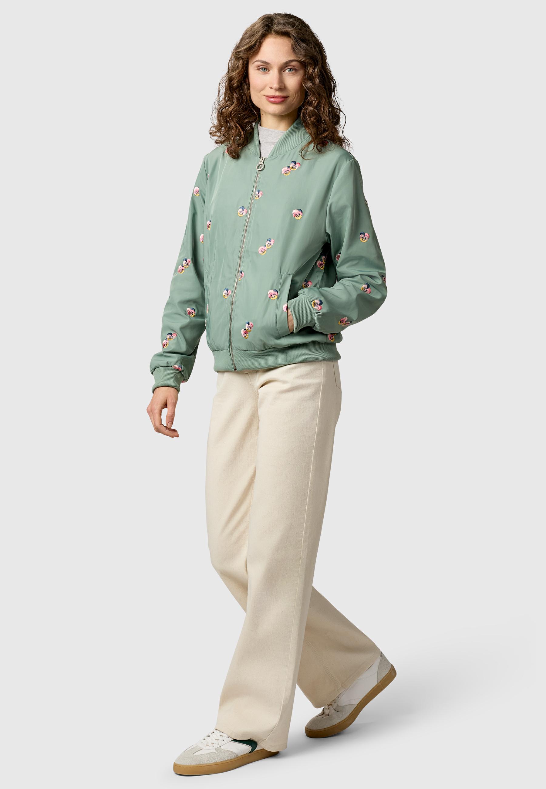 Übergangsjacke mit Bomberkragen "Lunara YOUMODO" Dusty Green