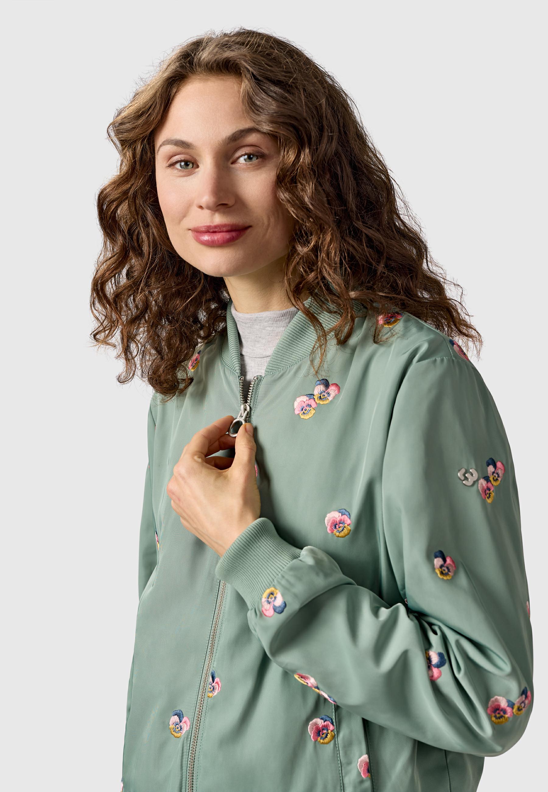 Übergangsjacke mit Bomberkragen "Lunara YOUMODO" Dusty Green