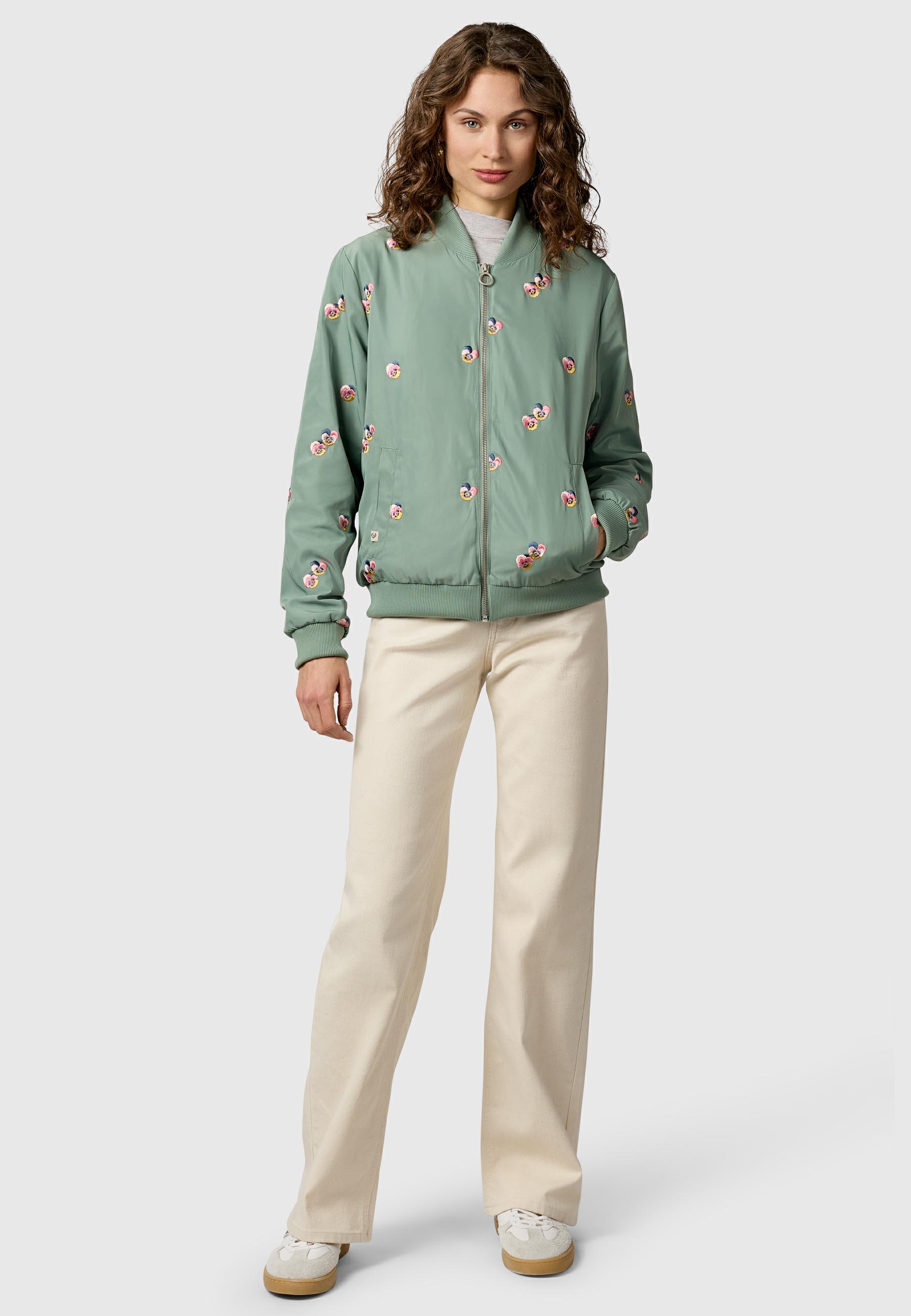 Übergangsjacke mit Bomberkragen "Lunara YOUMODO" Dusty Green