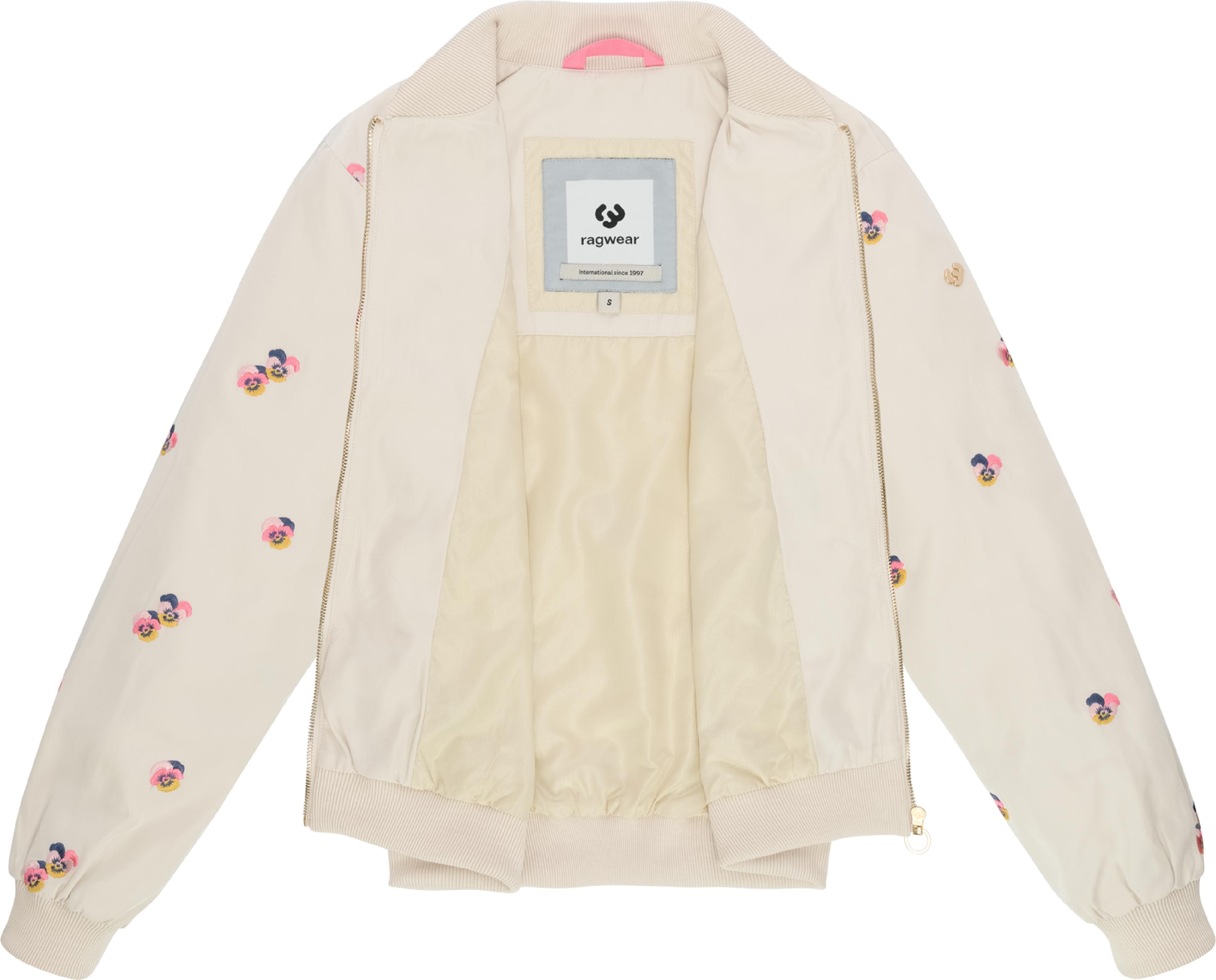 Übergangsjacke mit Bomberkragen "Lunara YOUMODO" Ecru