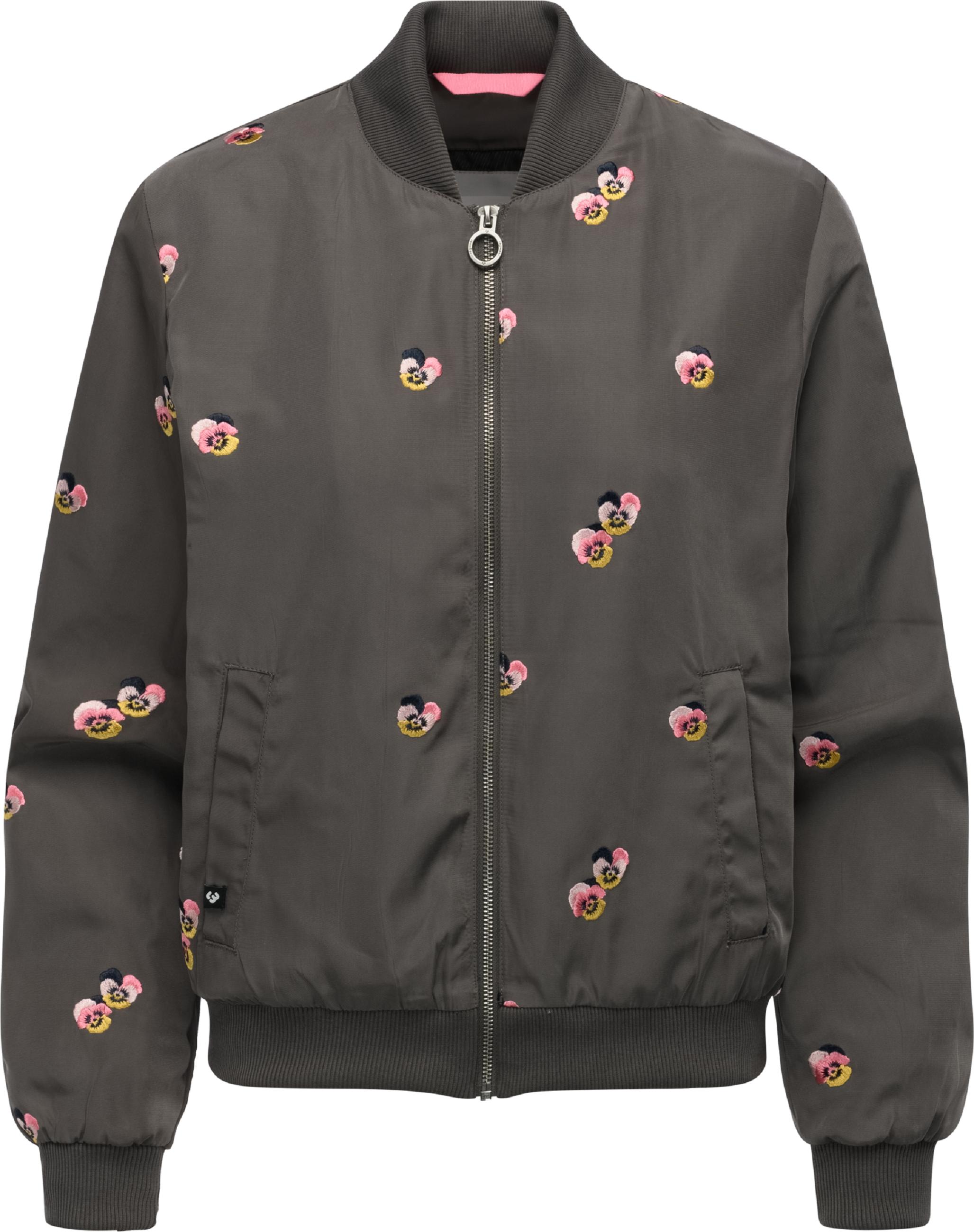 Übergangsjacke mit Bomberkragen "Lunara YOUMODO" Stone Grey