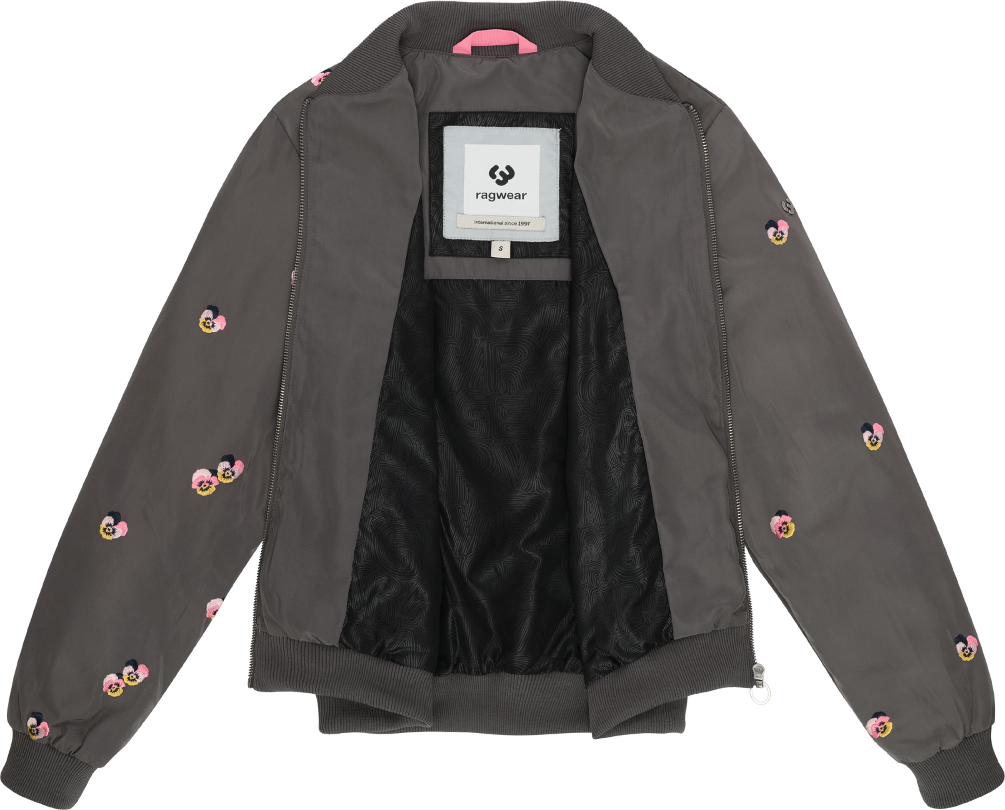 Übergangsjacke mit Bomberkragen "Lunara YOUMODO" Stone Grey