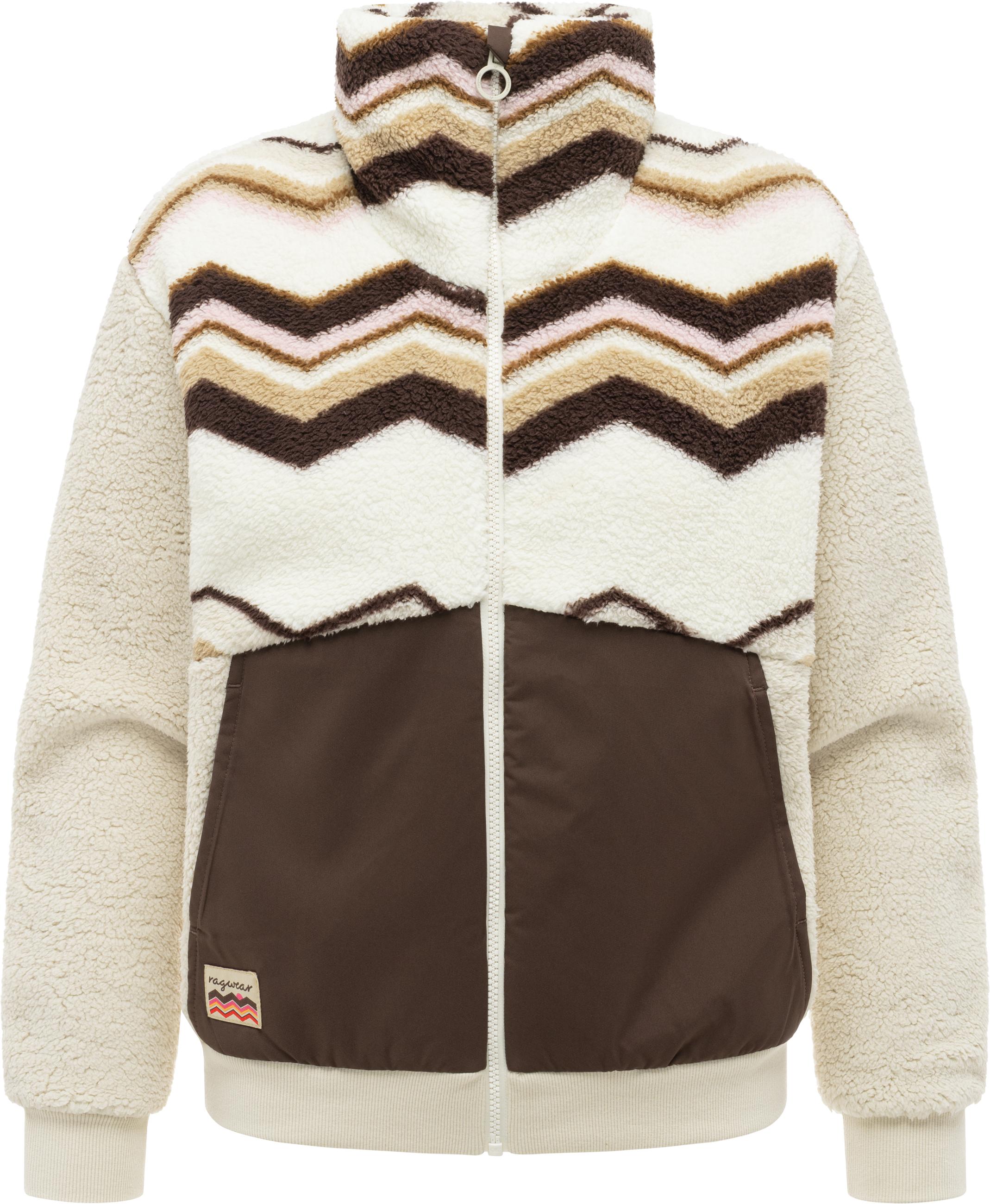 Plüschjacke "Madaras Print Y" Light Combo