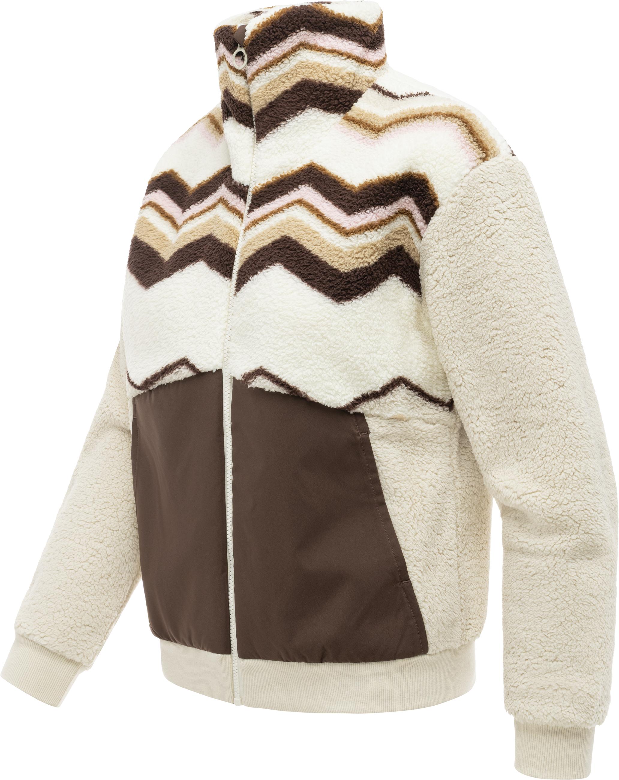 Plüschjacke "Madaras Print Y" Light Combo