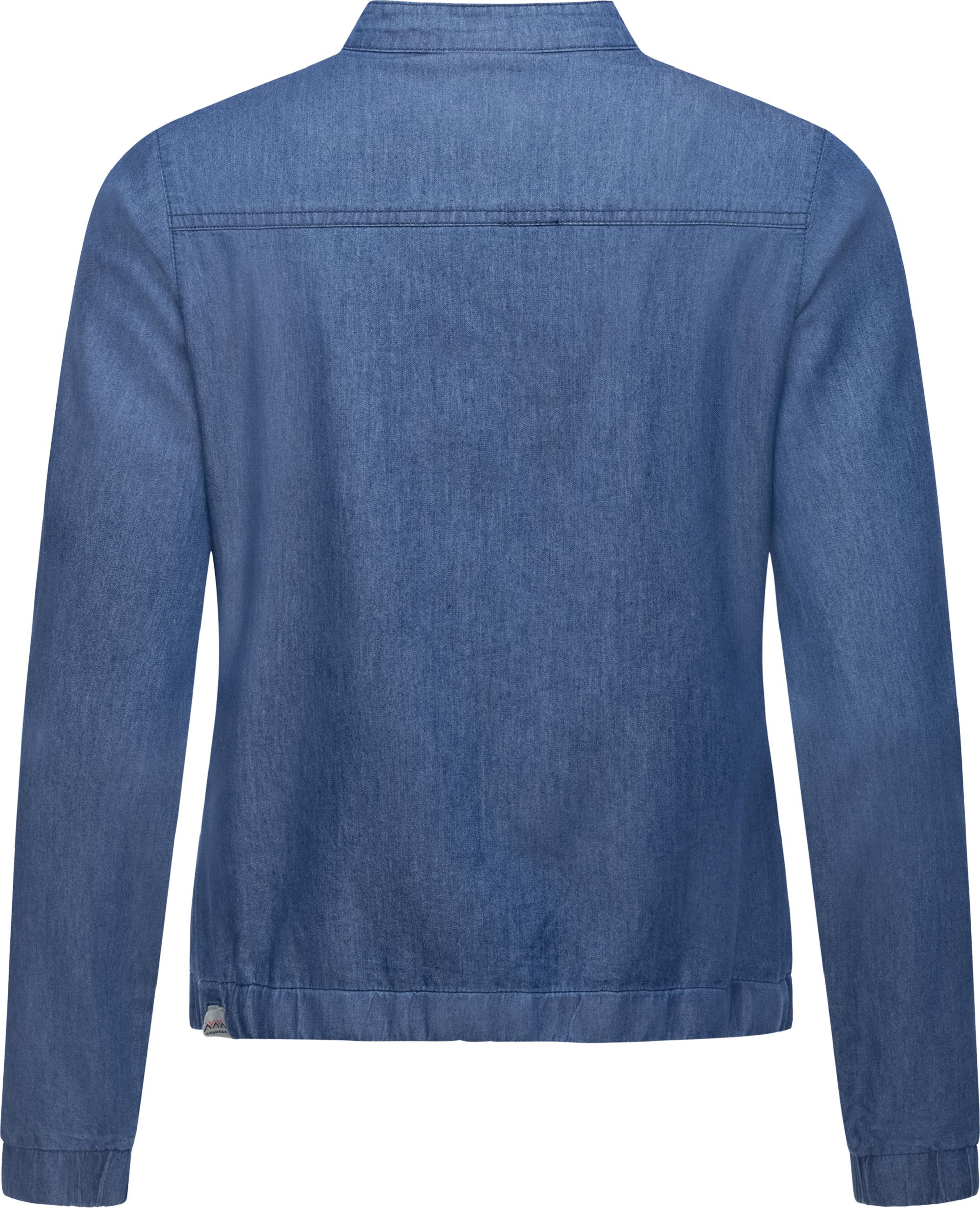 Leichte Denim Jeansjacke "Malawi Denim" Denim Blue