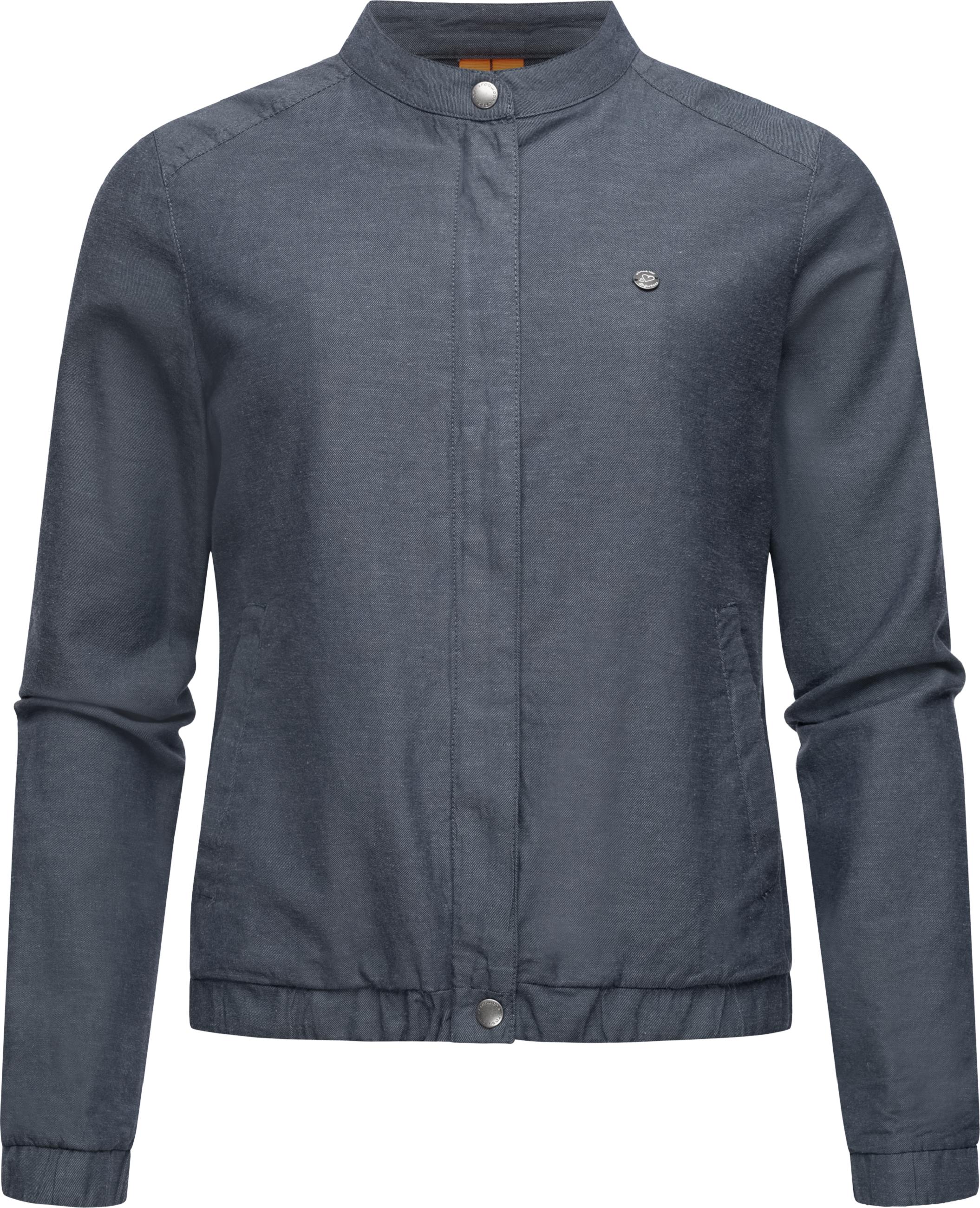 Leichte Leinen Sommerjacke "Malawi Linen" Indigo Blue