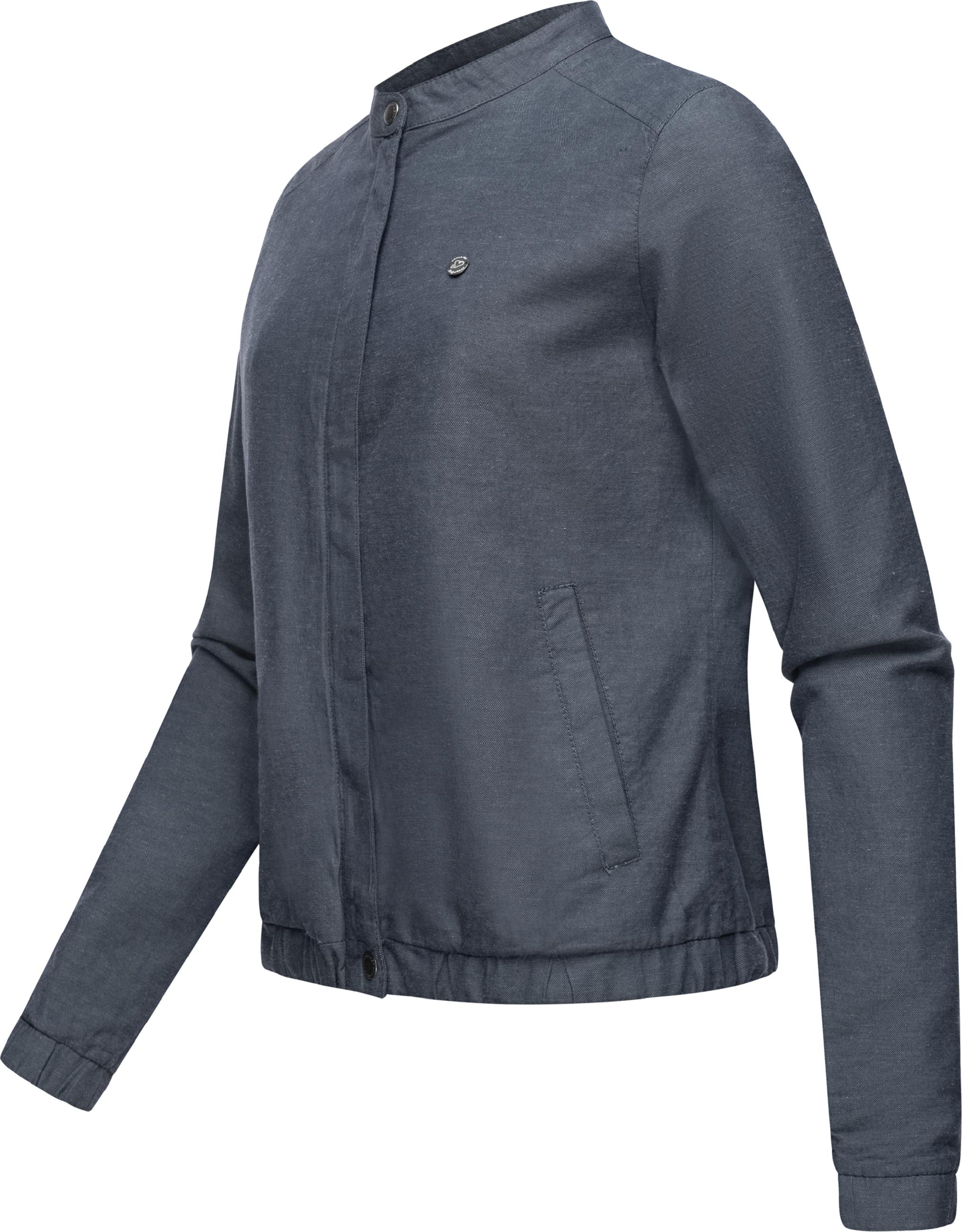 Leichte Leinen Sommerjacke "Malawi Linen" Indigo Blue