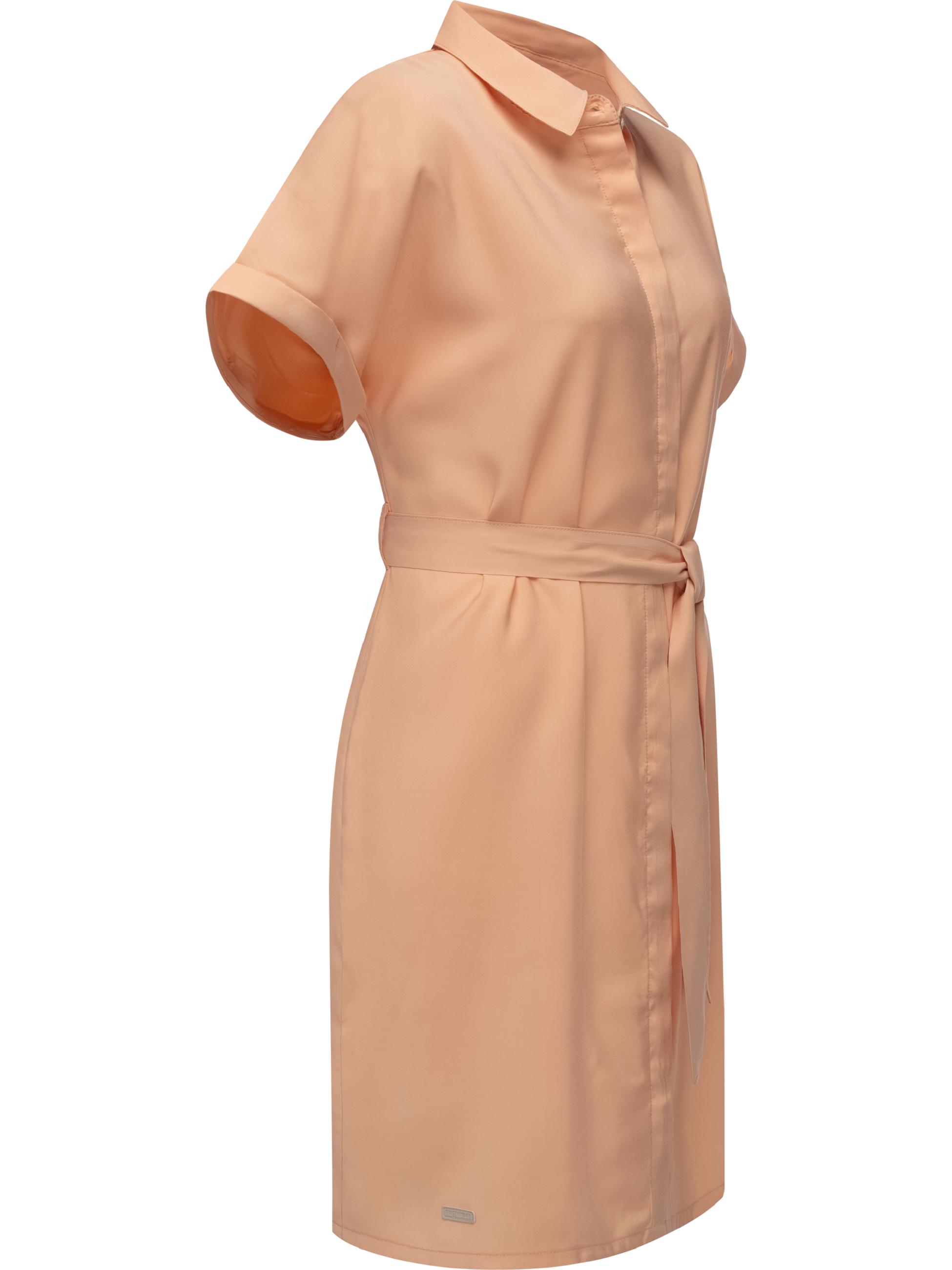 Blusenkleid mit Taillenband "Manilla" Light Peach