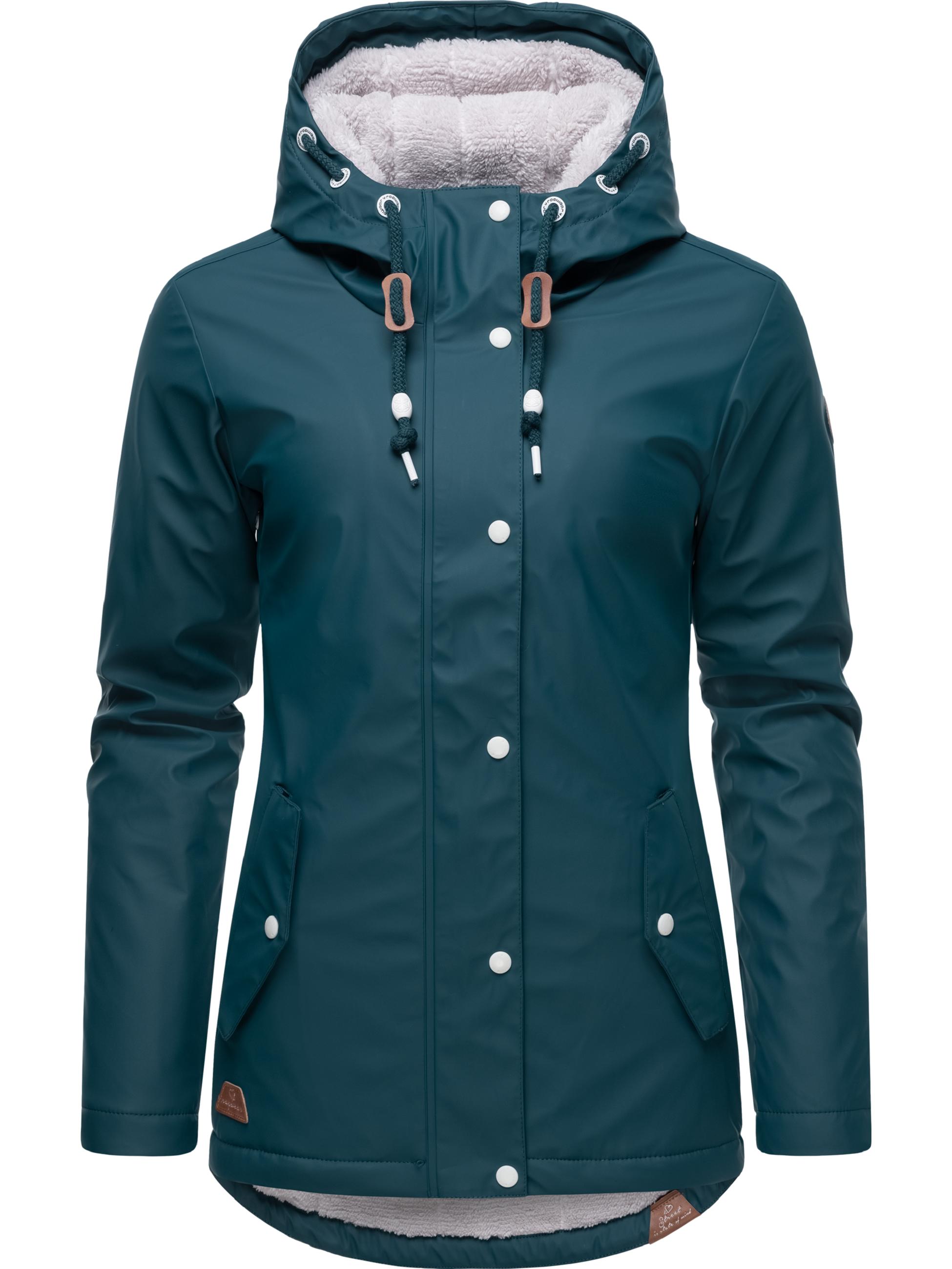 Regenjacke mit Kapuze "Marge" Dark Green022