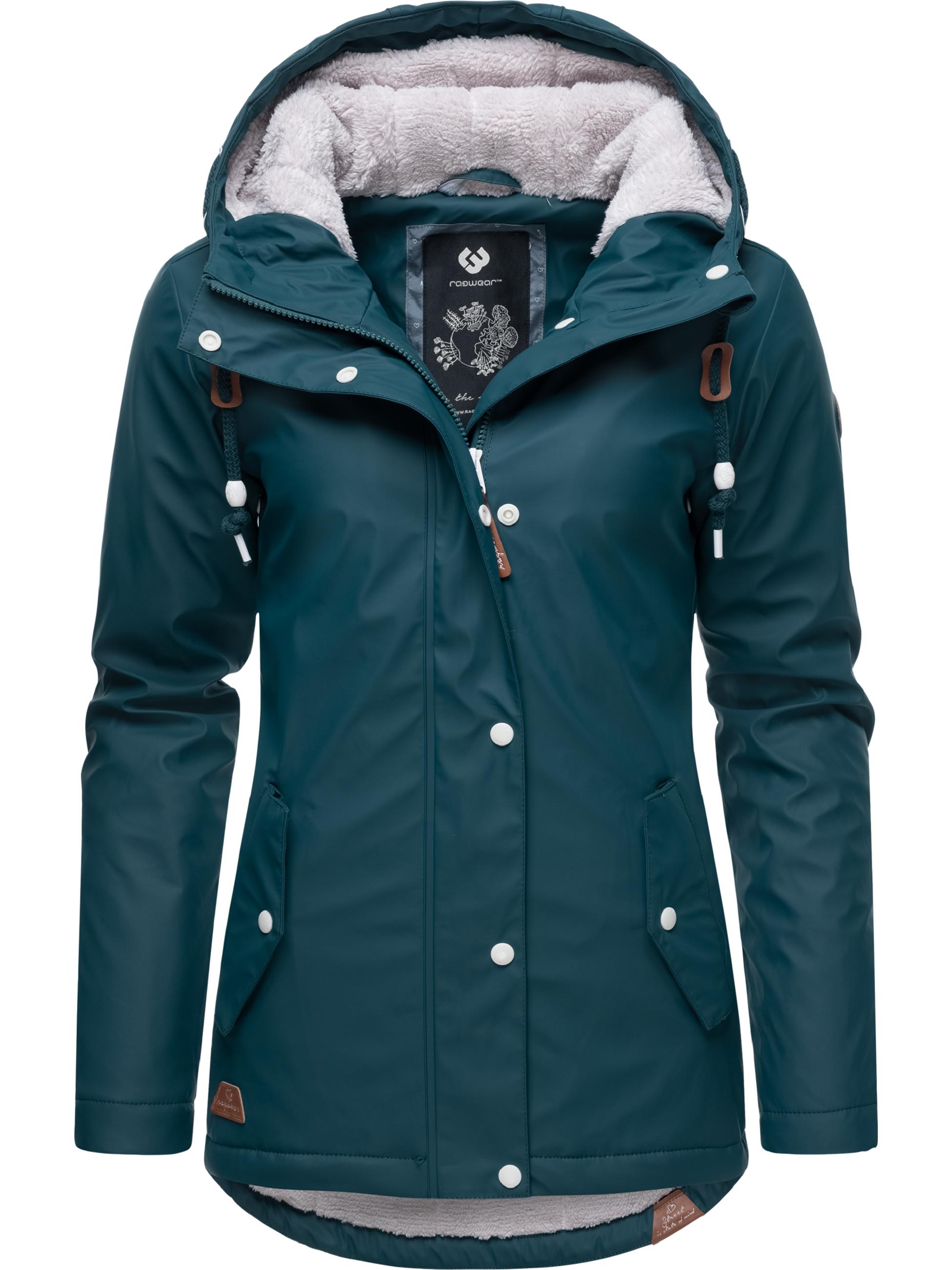 Regenjacke mit Kapuze "Marge" Dark Green022