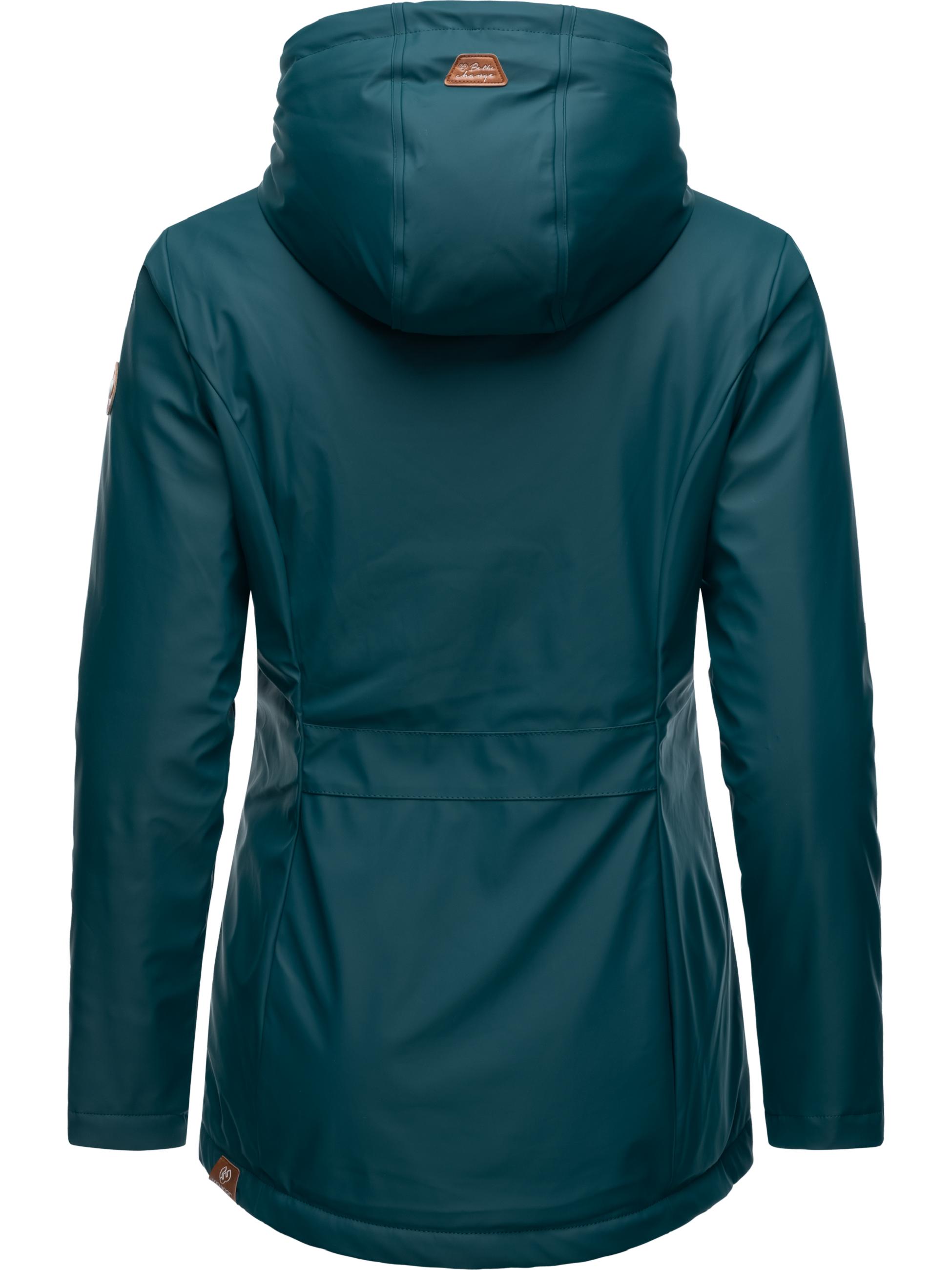 wasserdichte Regenjacke mit Kapuze "Marge" Dark Green22