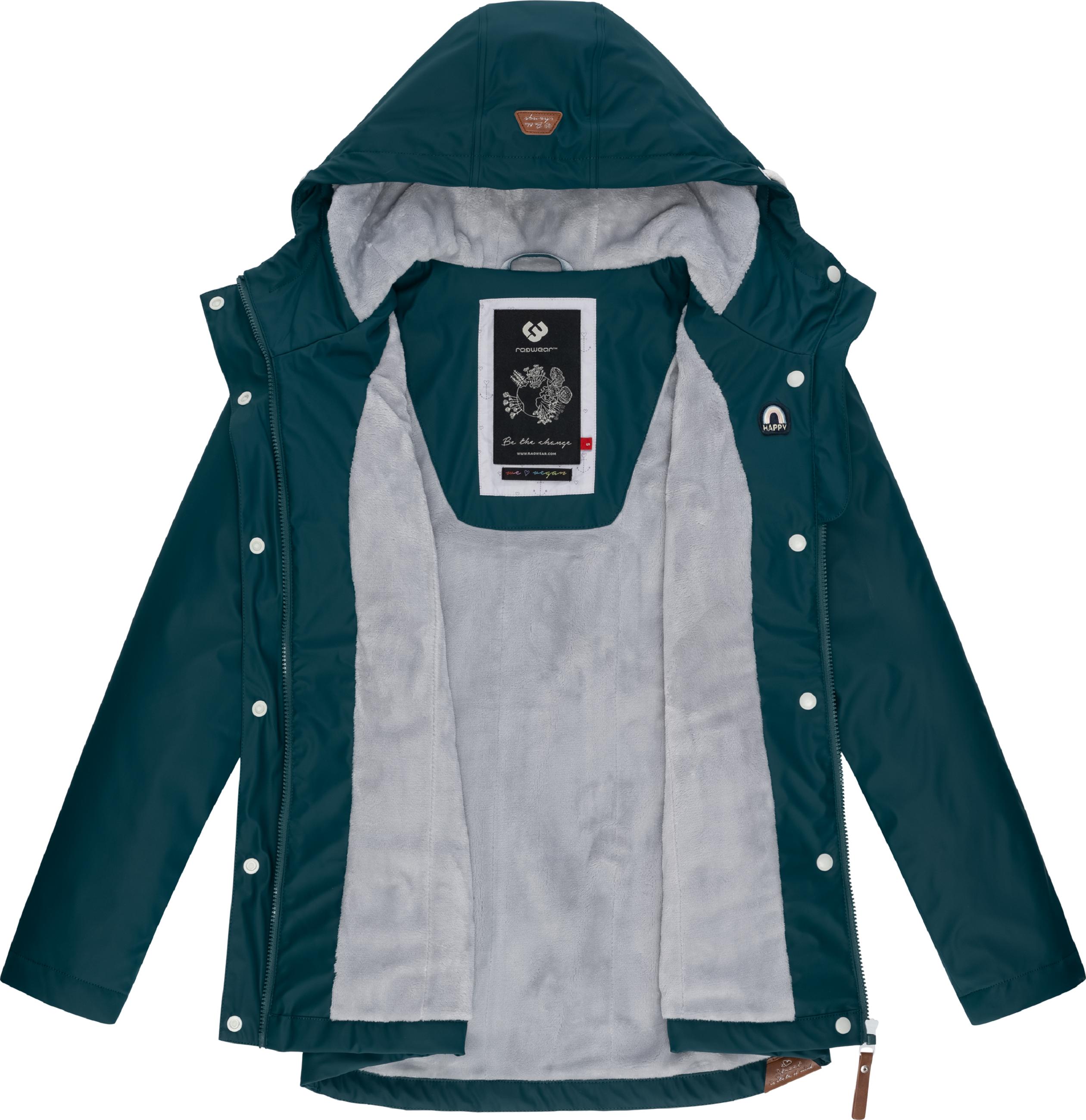 wasserdichte Regenjacke mit Kapuze "Marge" Dark Green22