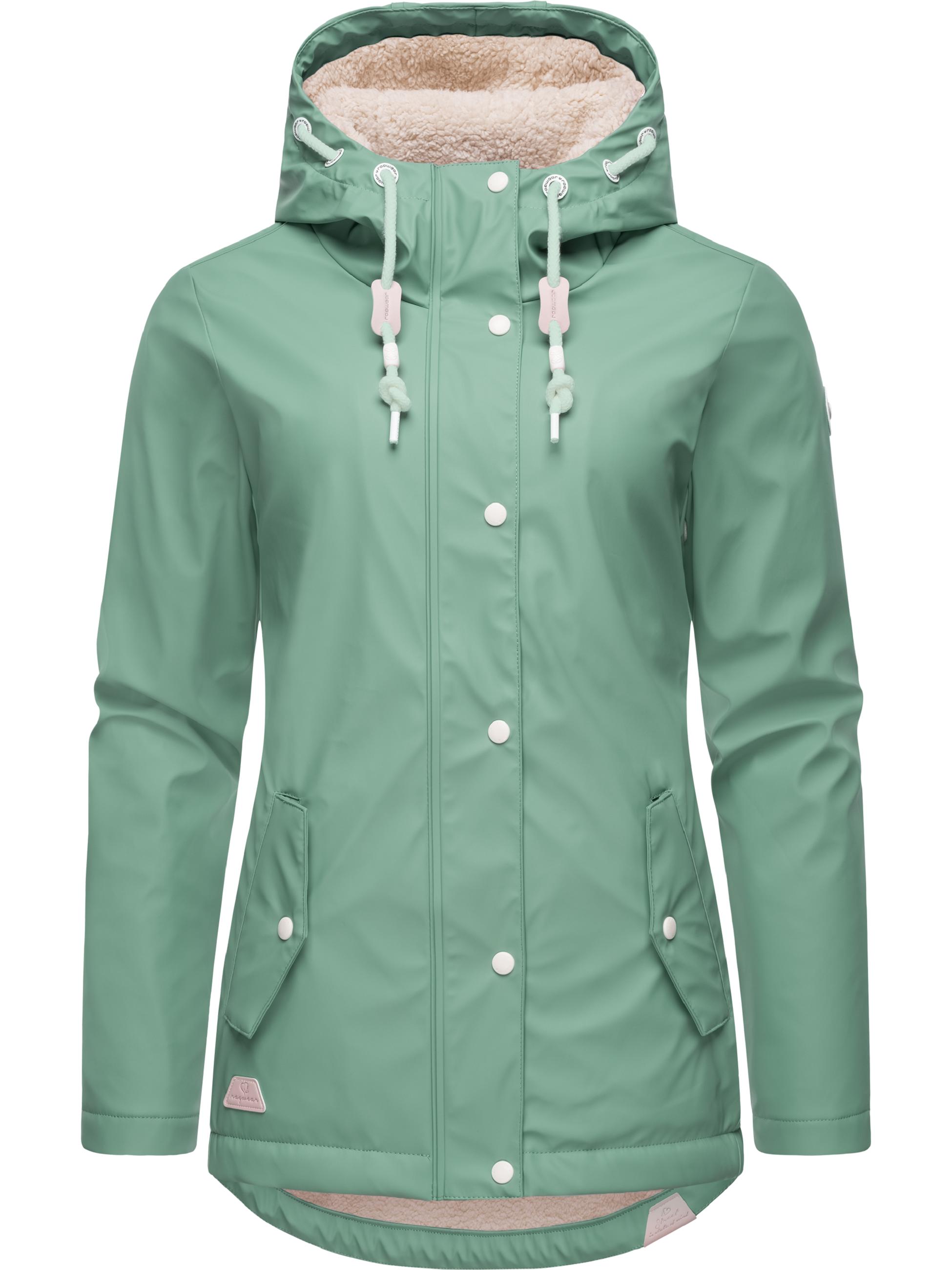 Regenjacke mit Kapuze "Marge" Dusty Green23