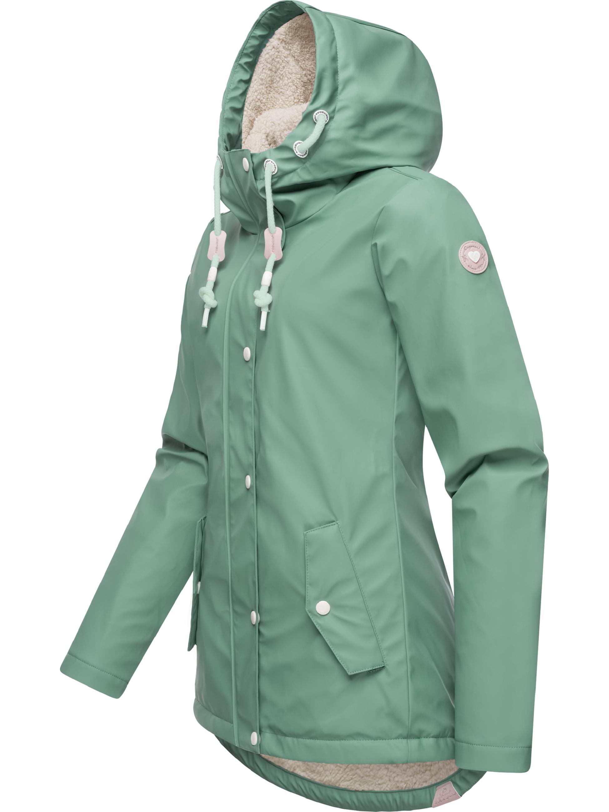 Regenjacke mit Kapuze "Marge" Dusty Green23