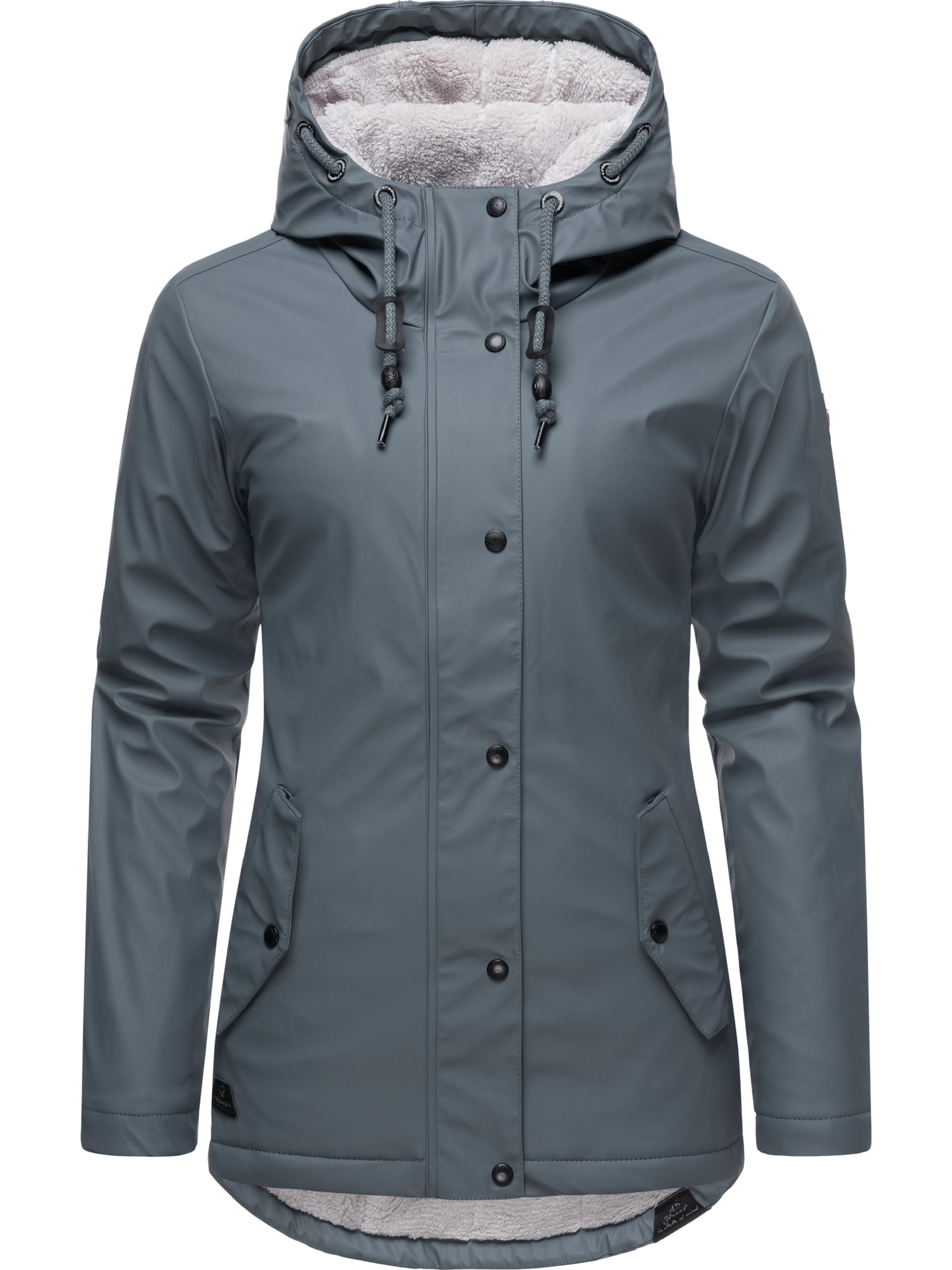 Regenjacke mit Kapuze "Marge" Grey022