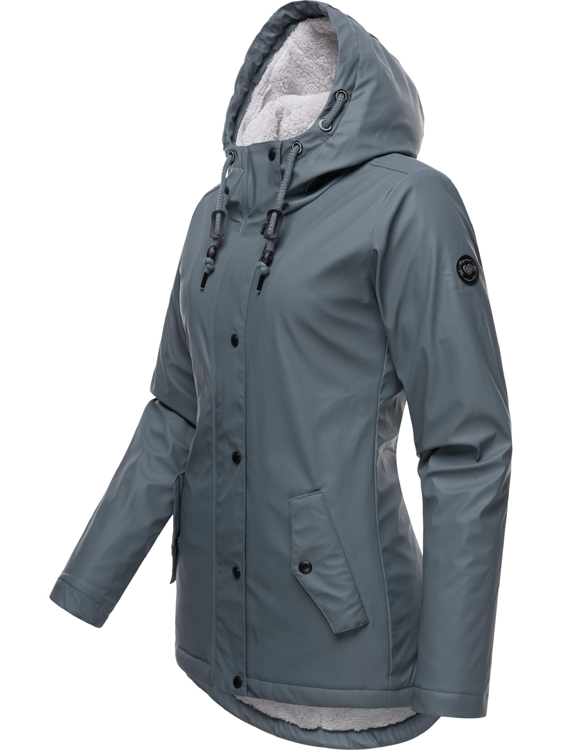 Regenjacke mit Kapuze "Marge" Grey022