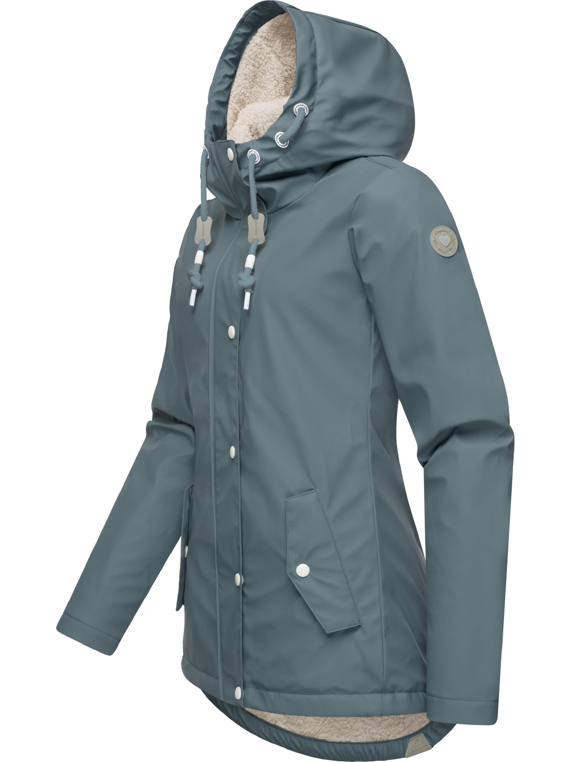 Regenjacke mit Kapuze "Marge" Grey23