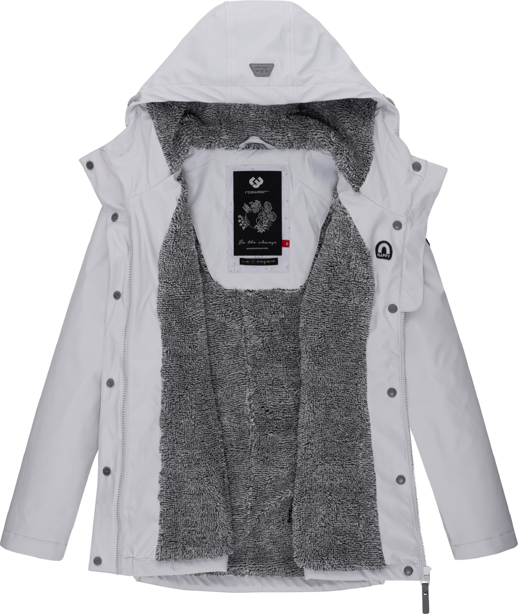 Regenjacke mit Kapuze "Marge" Light Grey022