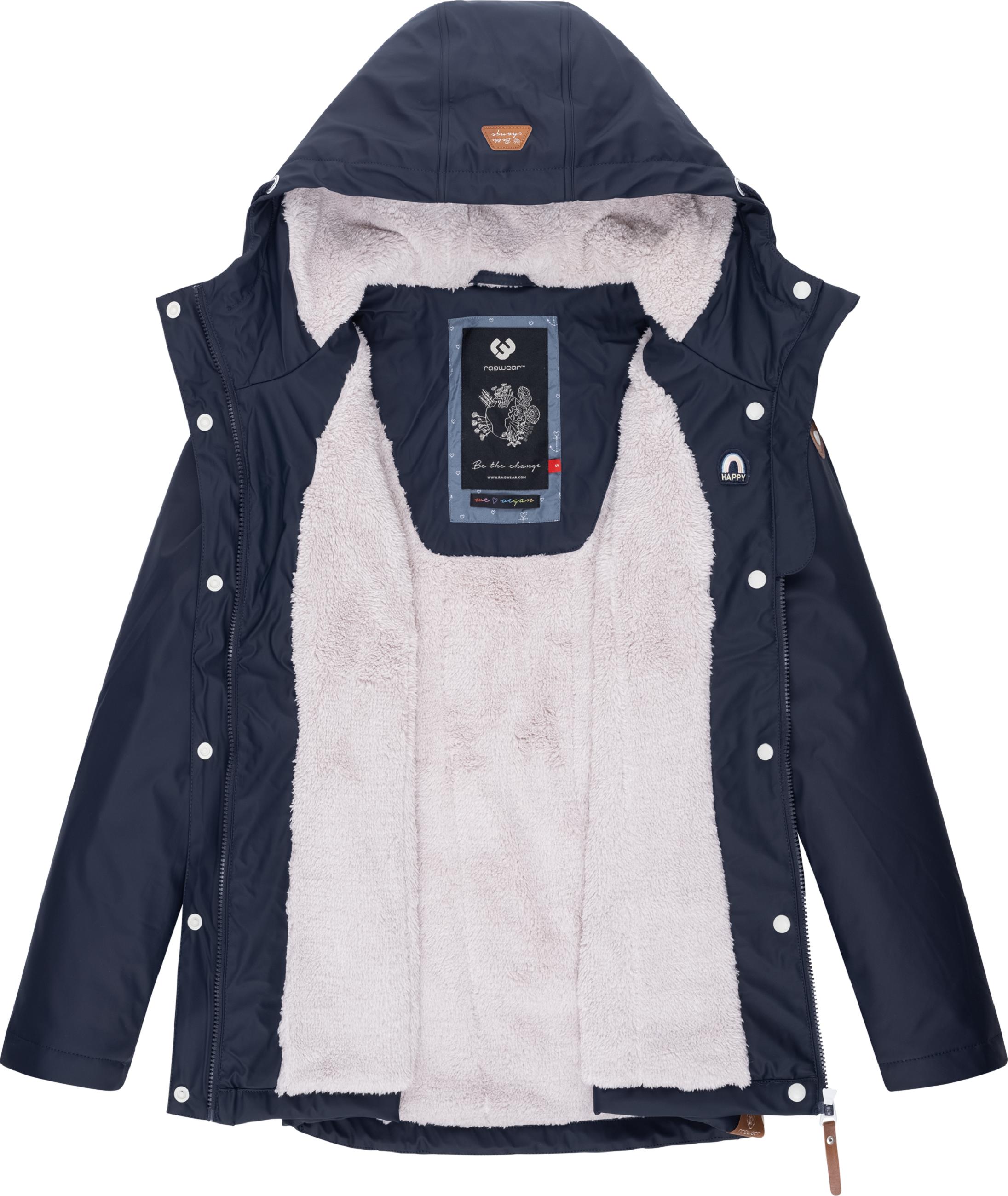 wasserdichte Regenjacke mit Kapuze "Marge" Navy022