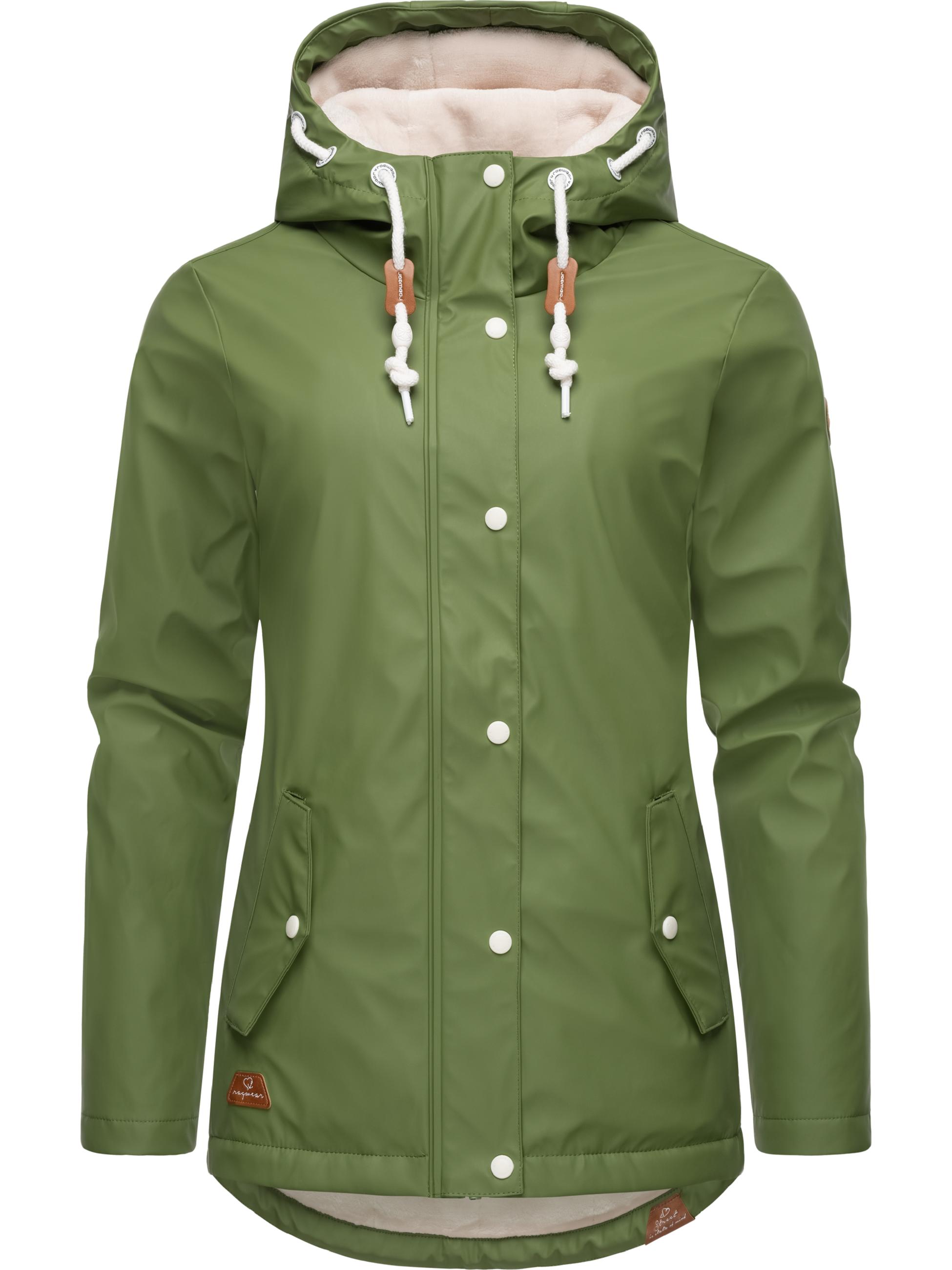 Regenjacke mit Kapuze "Marge" Olive23