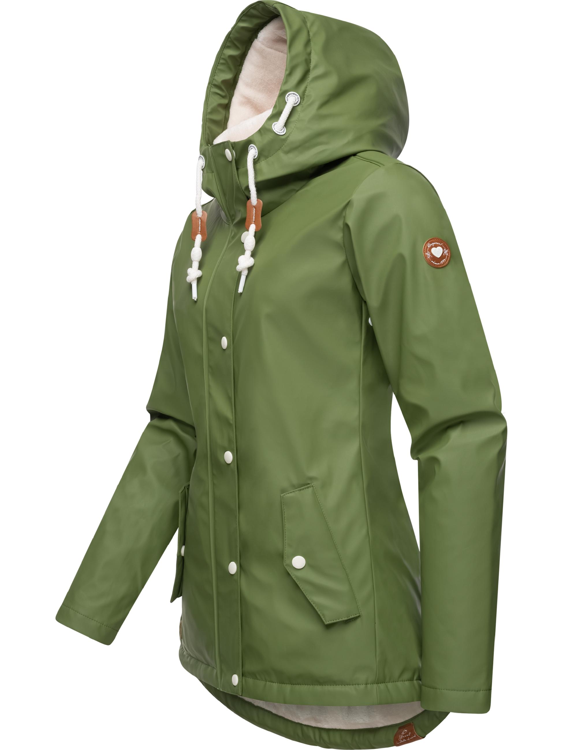 Regenjacke mit Kapuze "Marge" Olive23