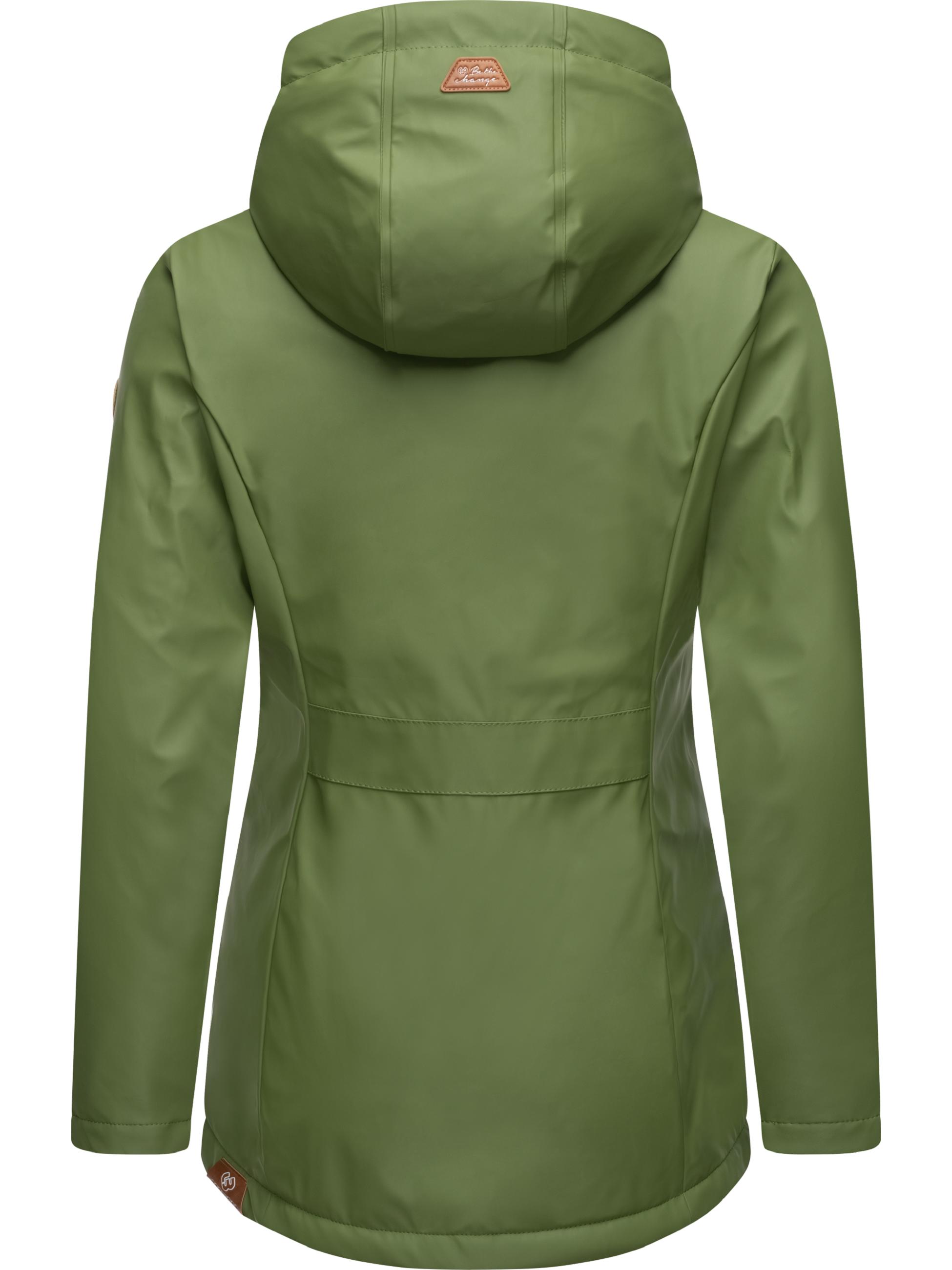 Regenjacke mit Kapuze "Marge" Olive23