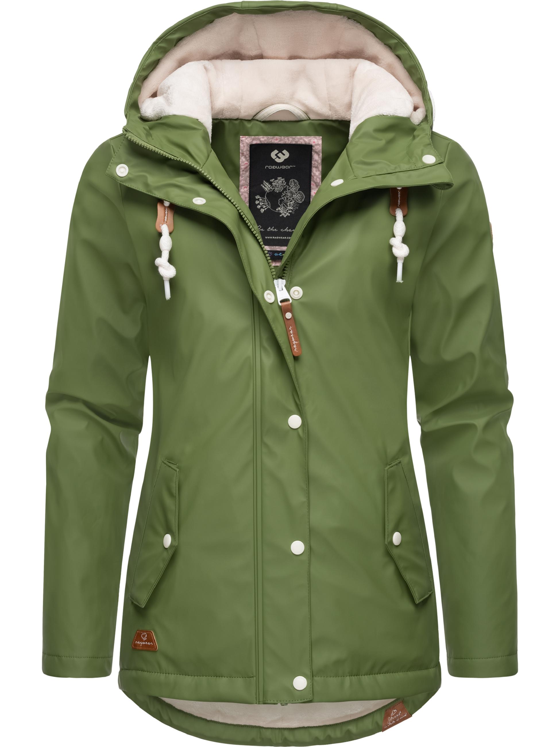 Regenjacke mit Kapuze "Marge" Olive23