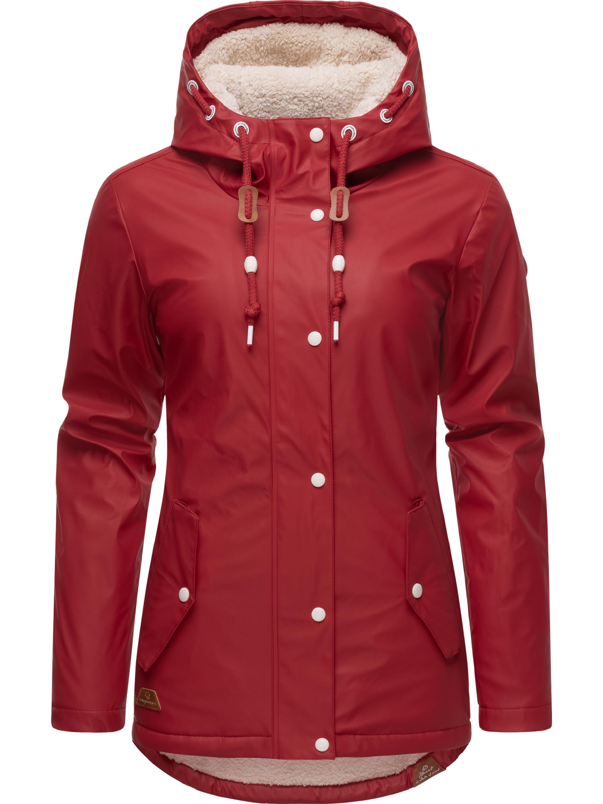 Regenjacke mit Kapuze "Marge" Red022