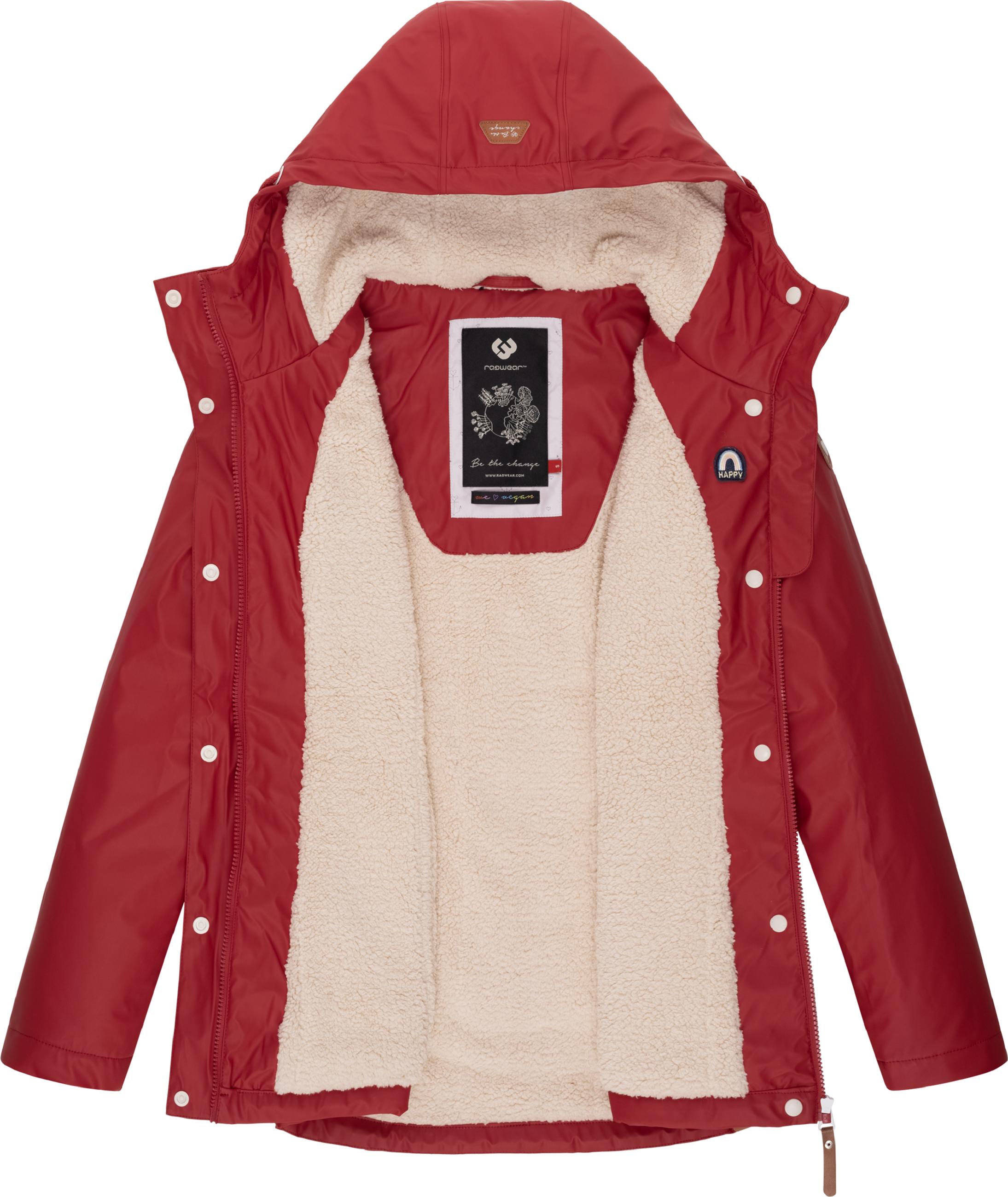 Regenjacke mit Kapuze "Marge" Red022