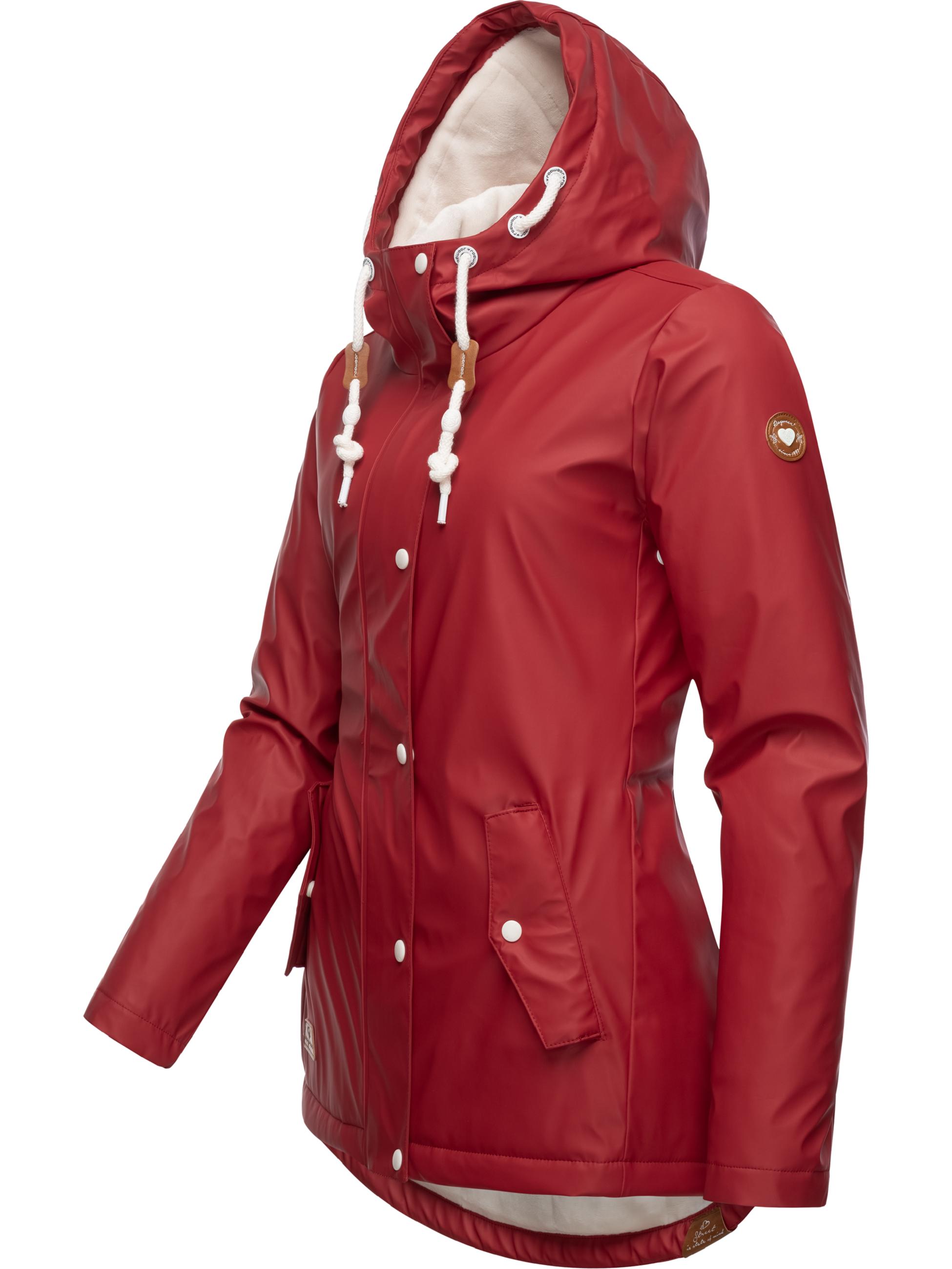 Regenjacke mit Kapuze "Marge" Red22