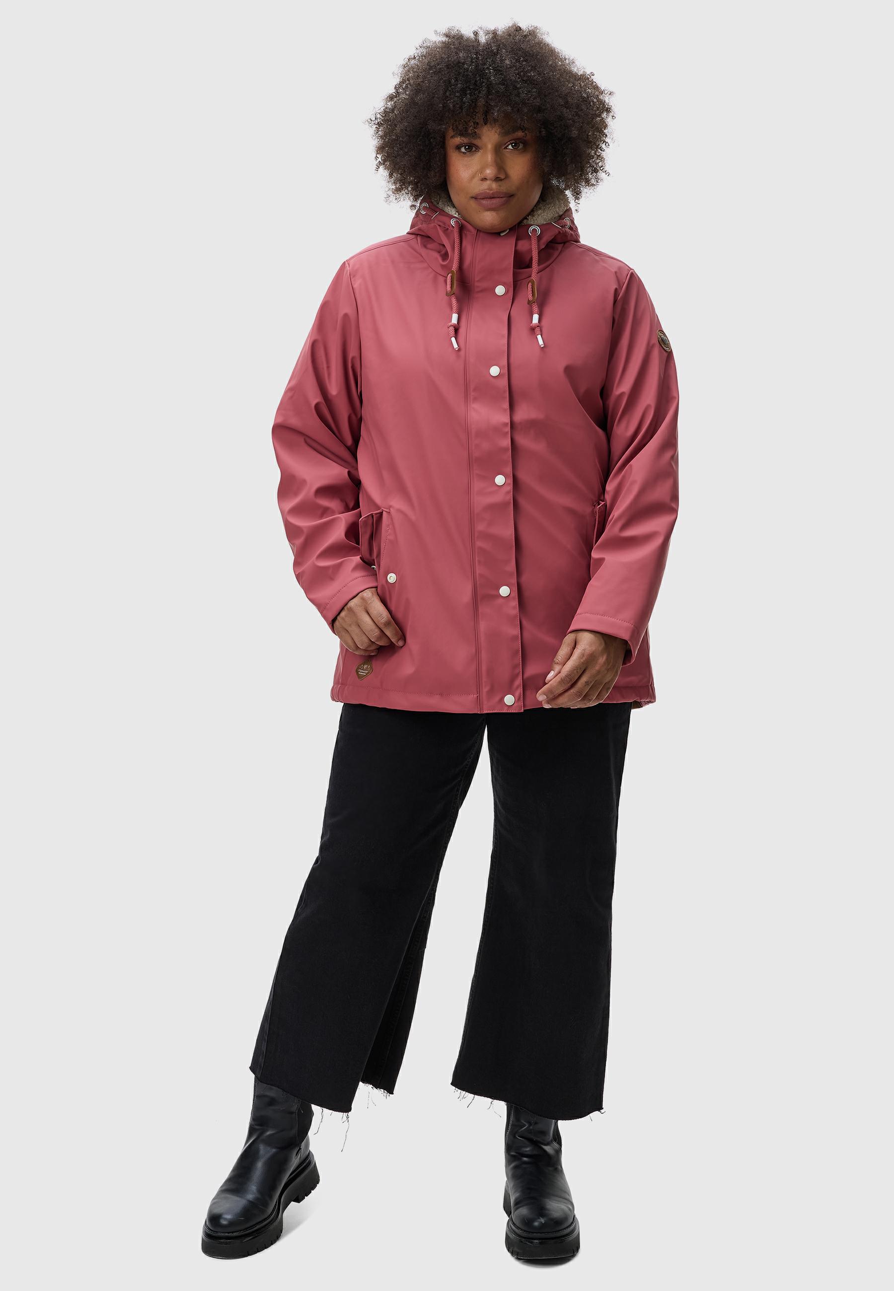 Regenjacke mit Kapuze "Marge" Rose23