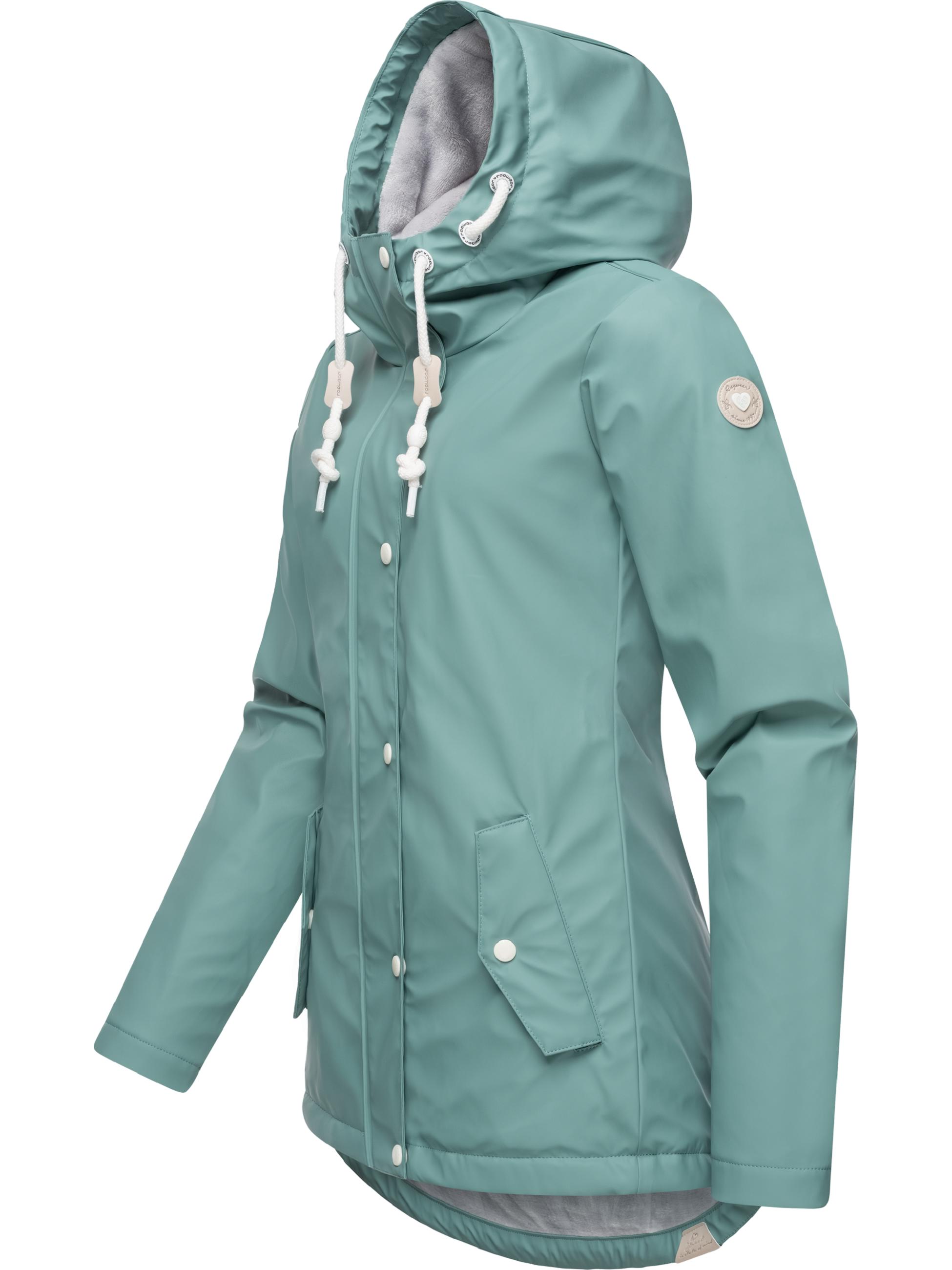 Regenjacke mit Kapuze "Marge" Stone Blue23