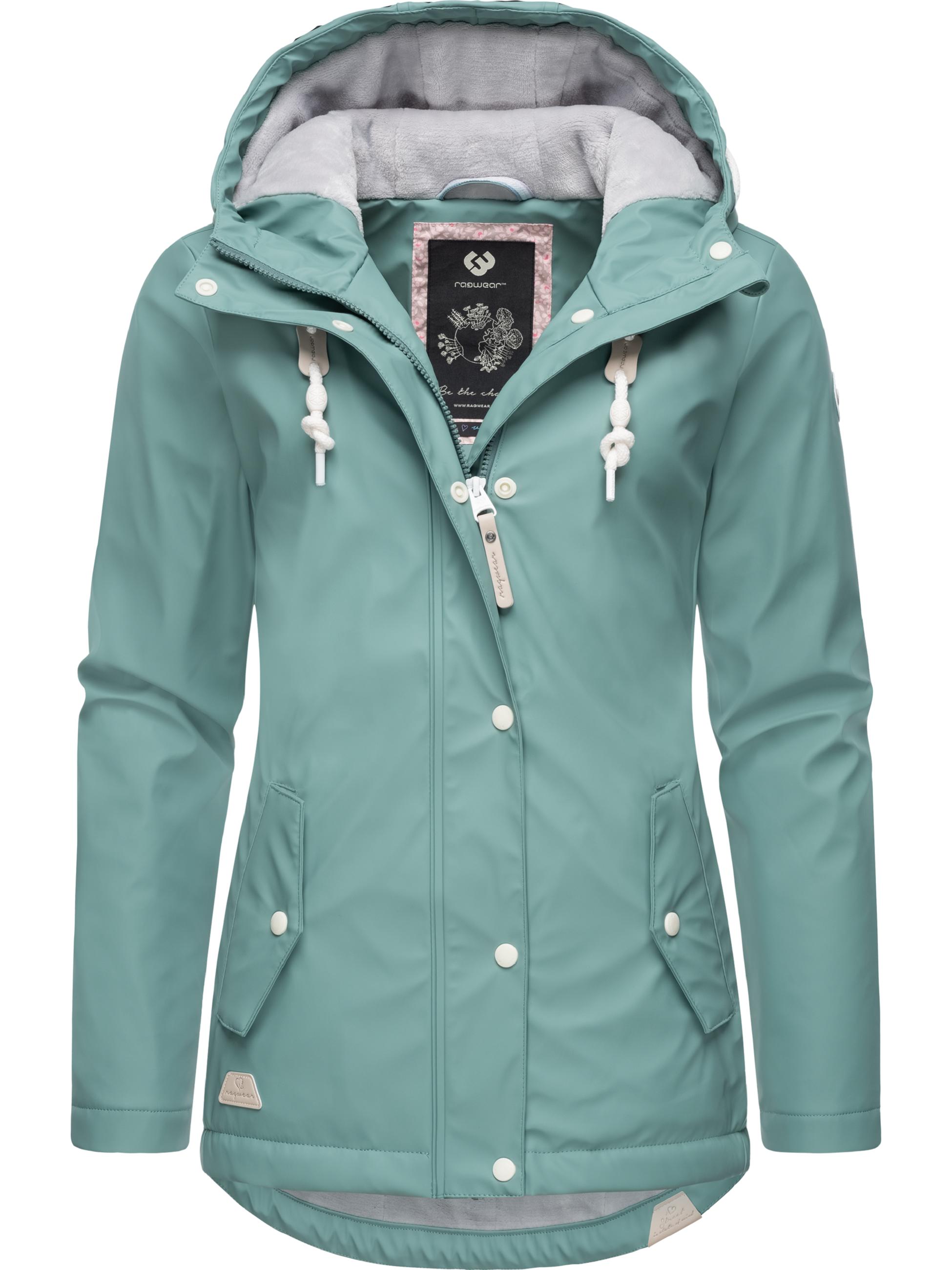 Regenjacke mit Kapuze "Marge" Stone Blue23