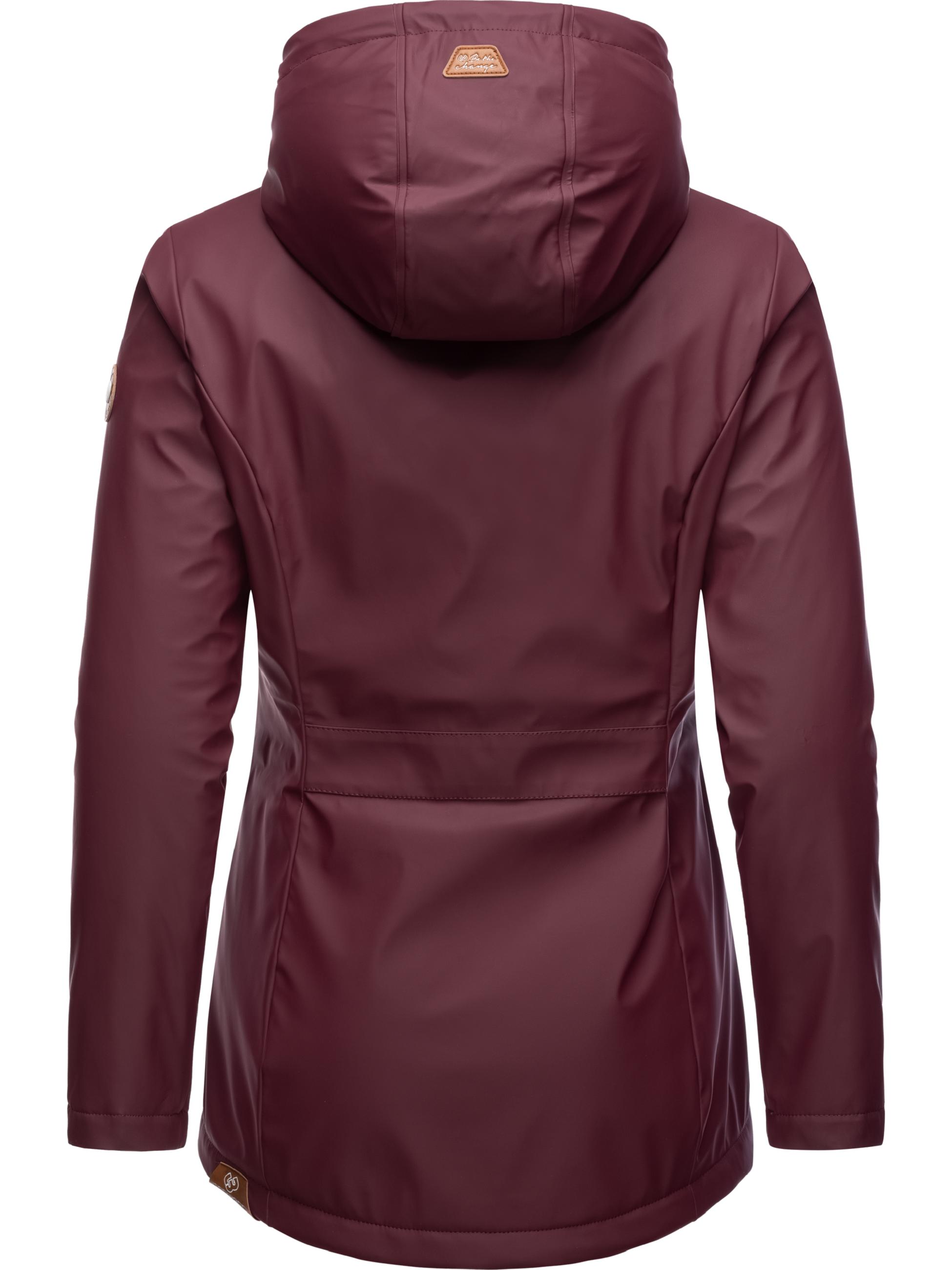 Regenjacke mit Kapuze "Marge" Wine Red22