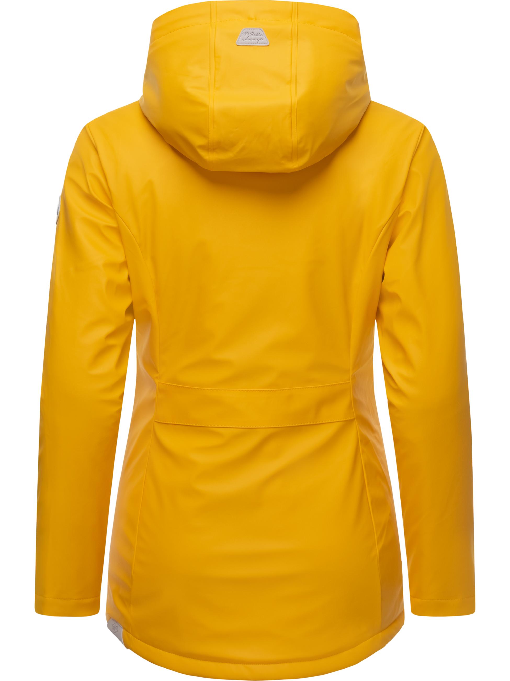 wasserdichte Regenjacke mit Kapuze "Marge" Yellow022
