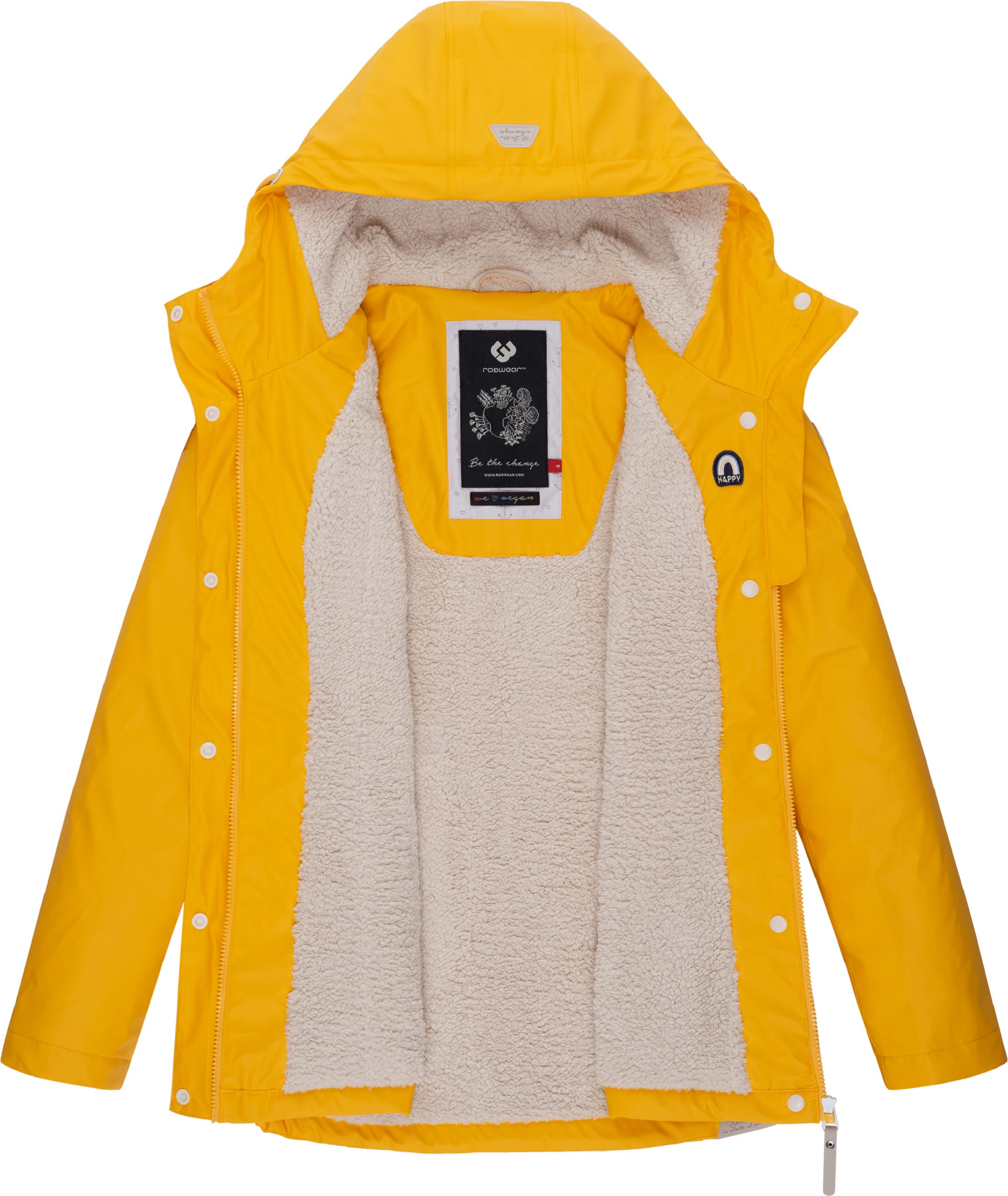 wasserdichte Regenjacke mit Kapuze "Marge" Yellow022