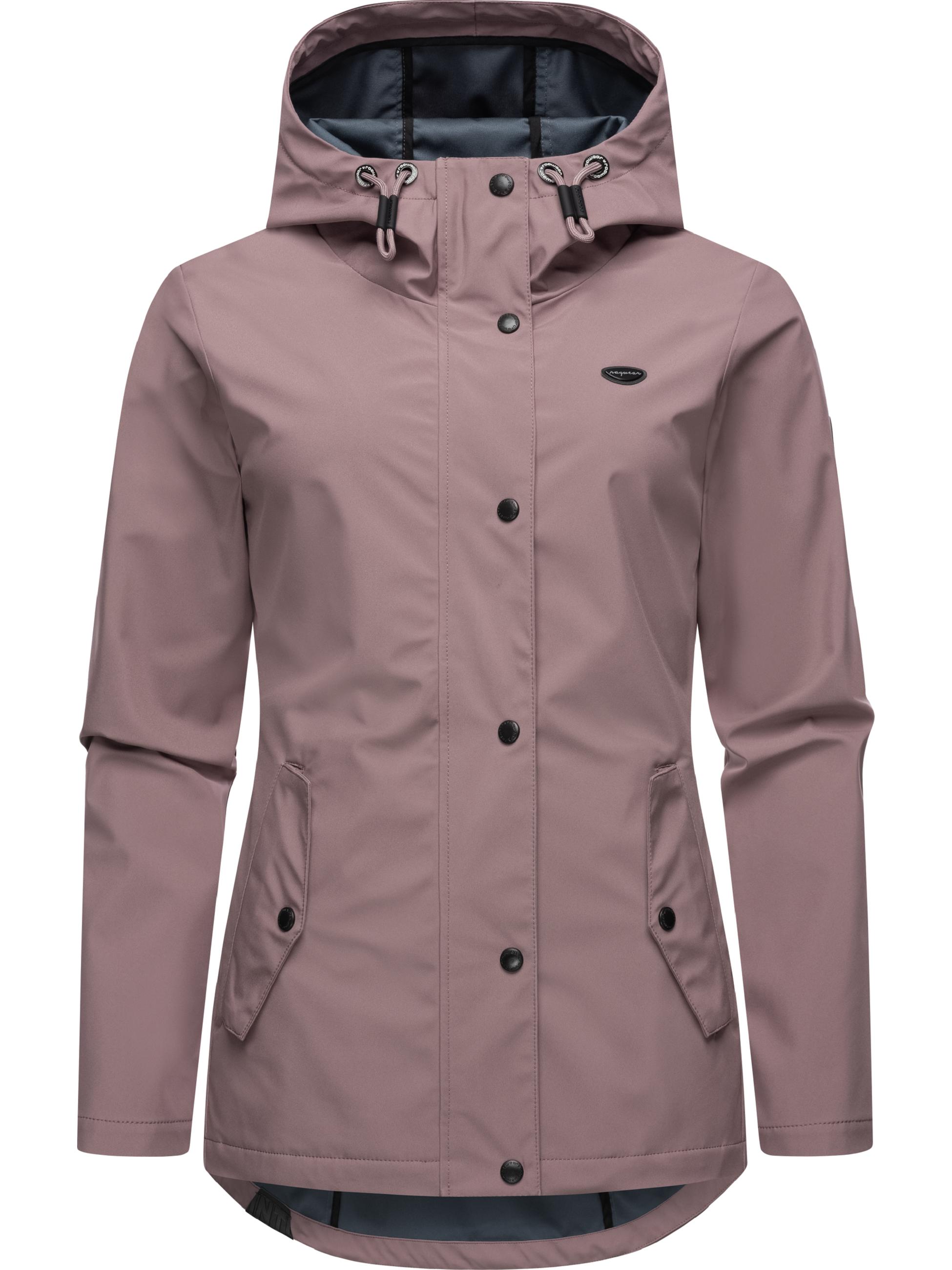 wasserdichte Softshelljacke mit Kapuze "Margge Shell" Mauve