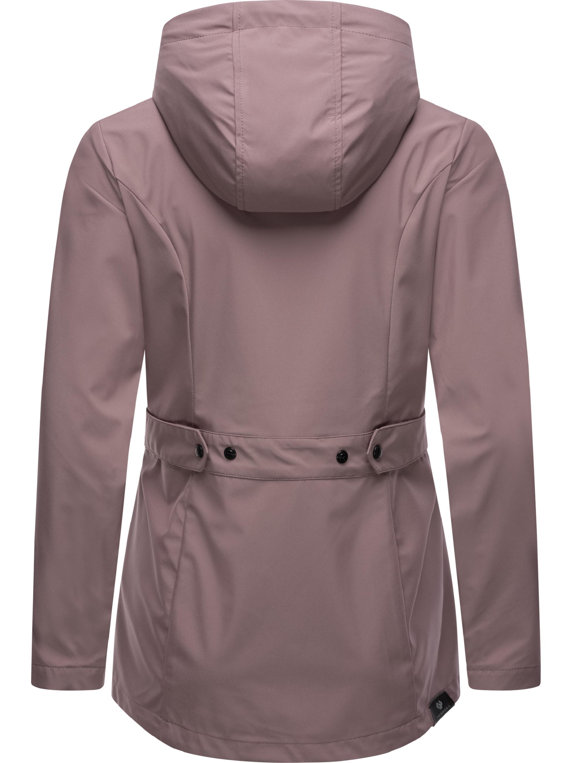 wasserdichte Softshelljacke mit Kapuze "Margge Shell" Mauve