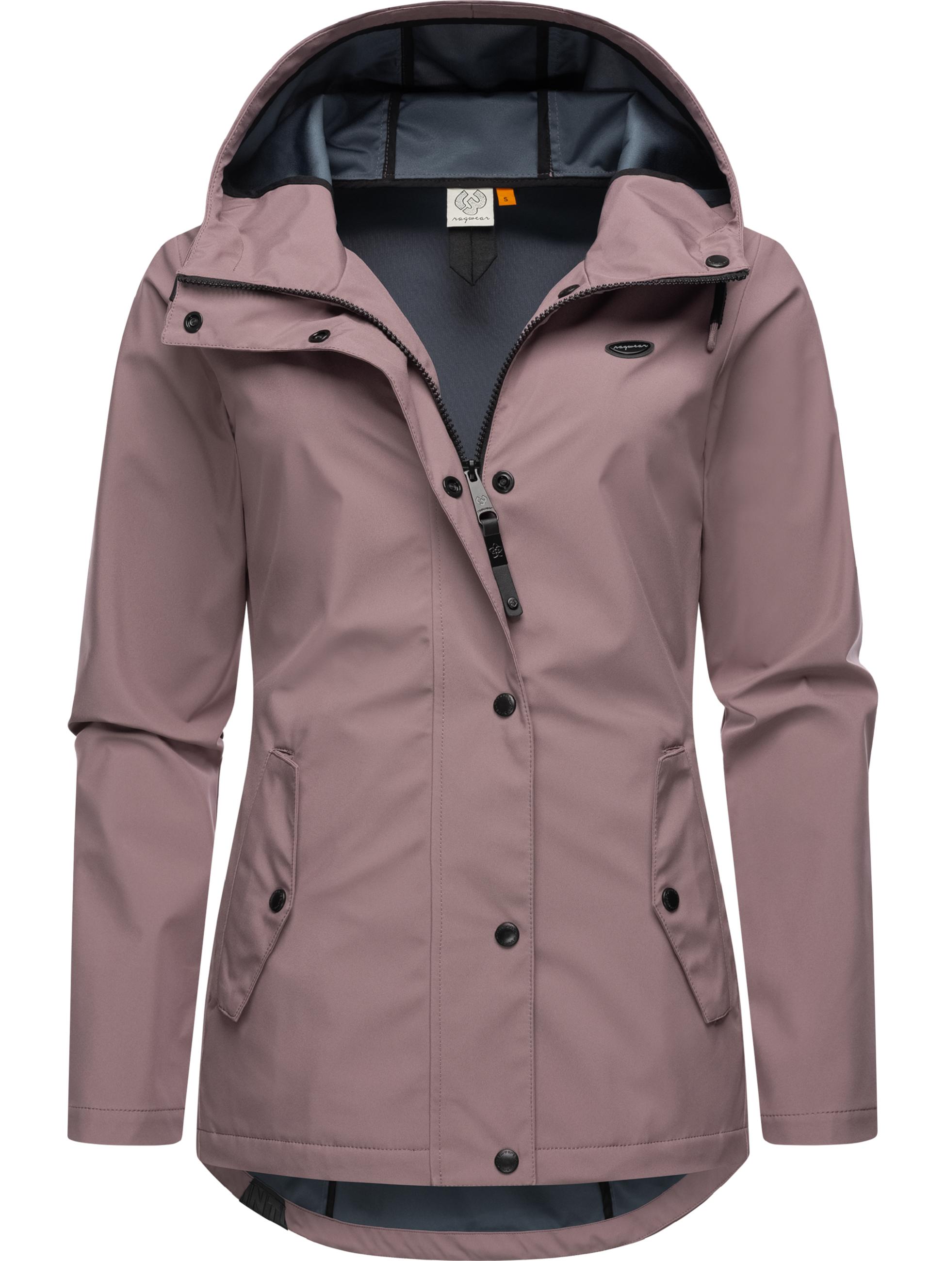 wasserdichte Softshelljacke mit Kapuze "Margge Shell" Mauve