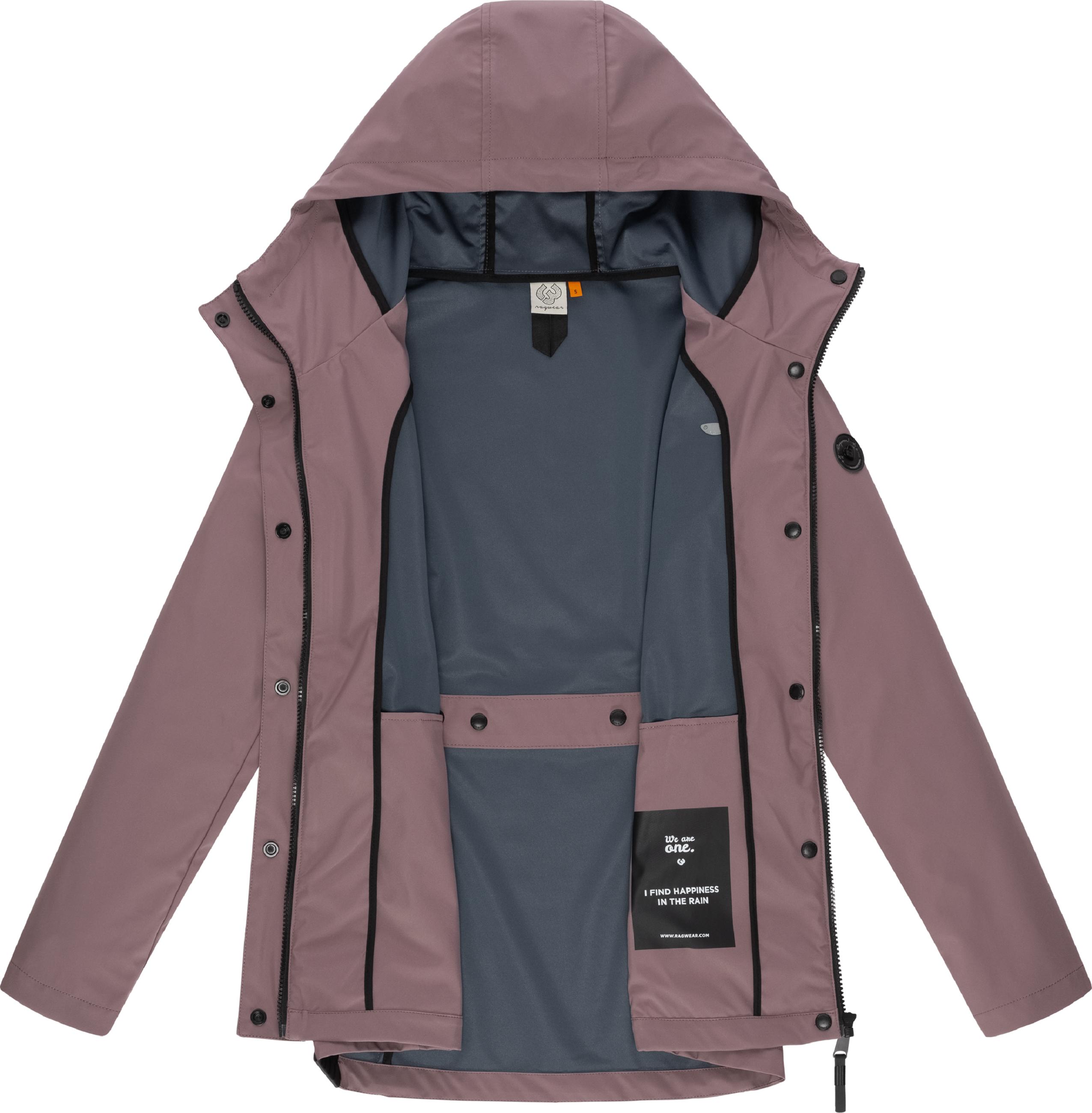 wasserdichte Softshelljacke mit Kapuze "Margge Shell" Mauve