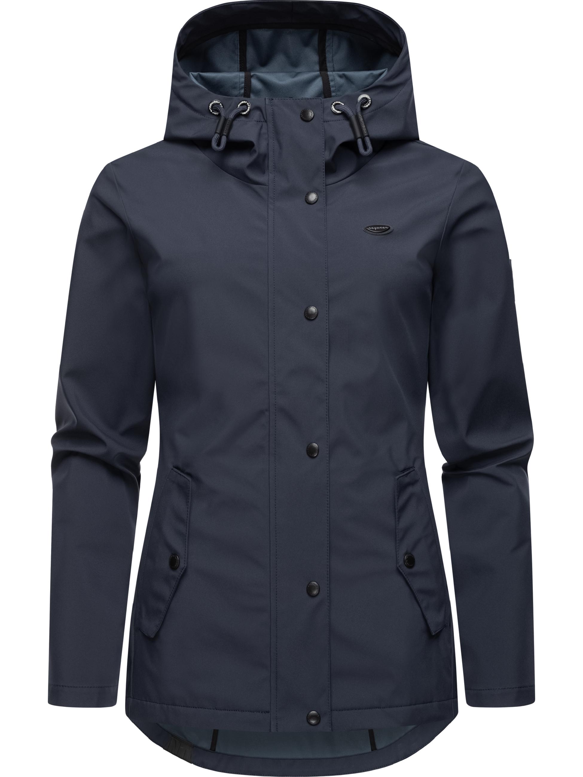 wasserdichte Softshelljacke mit Kapuze "Margge Shell" Navy