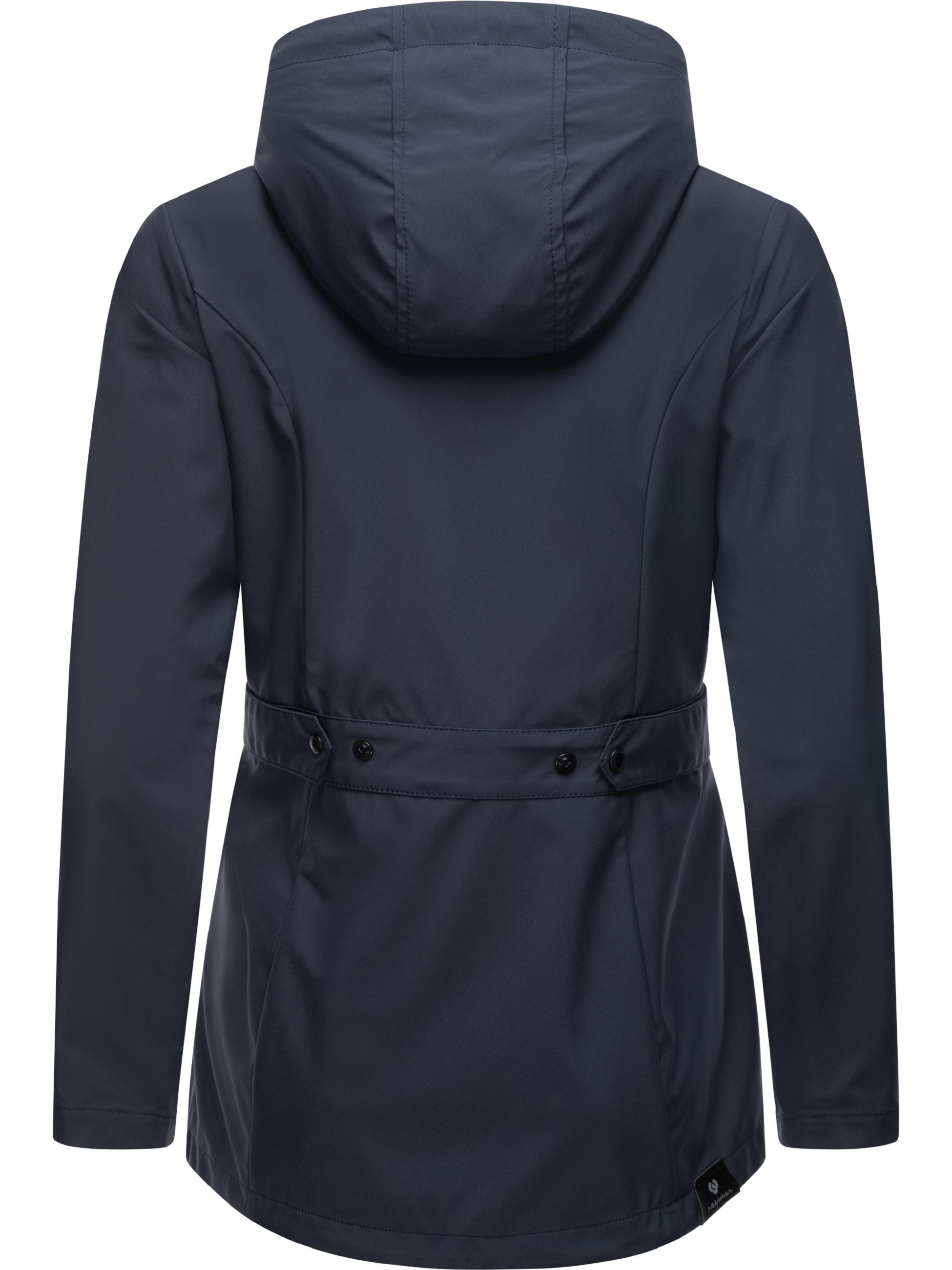 wasserdichte Softshelljacke mit Kapuze "Margge Shell" Navy