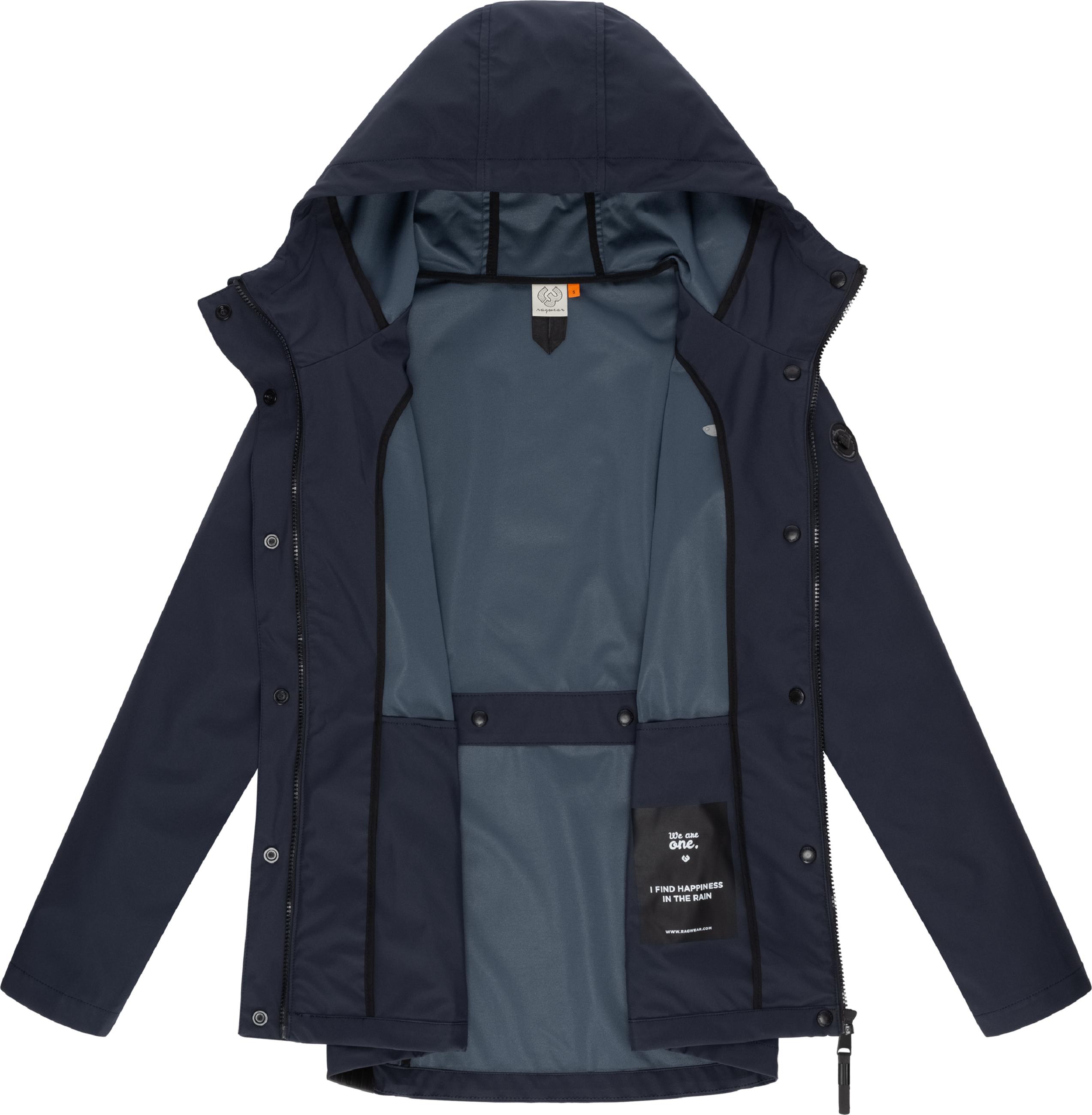 wasserdichte Softshelljacke mit Kapuze "Margge Shell" Navy