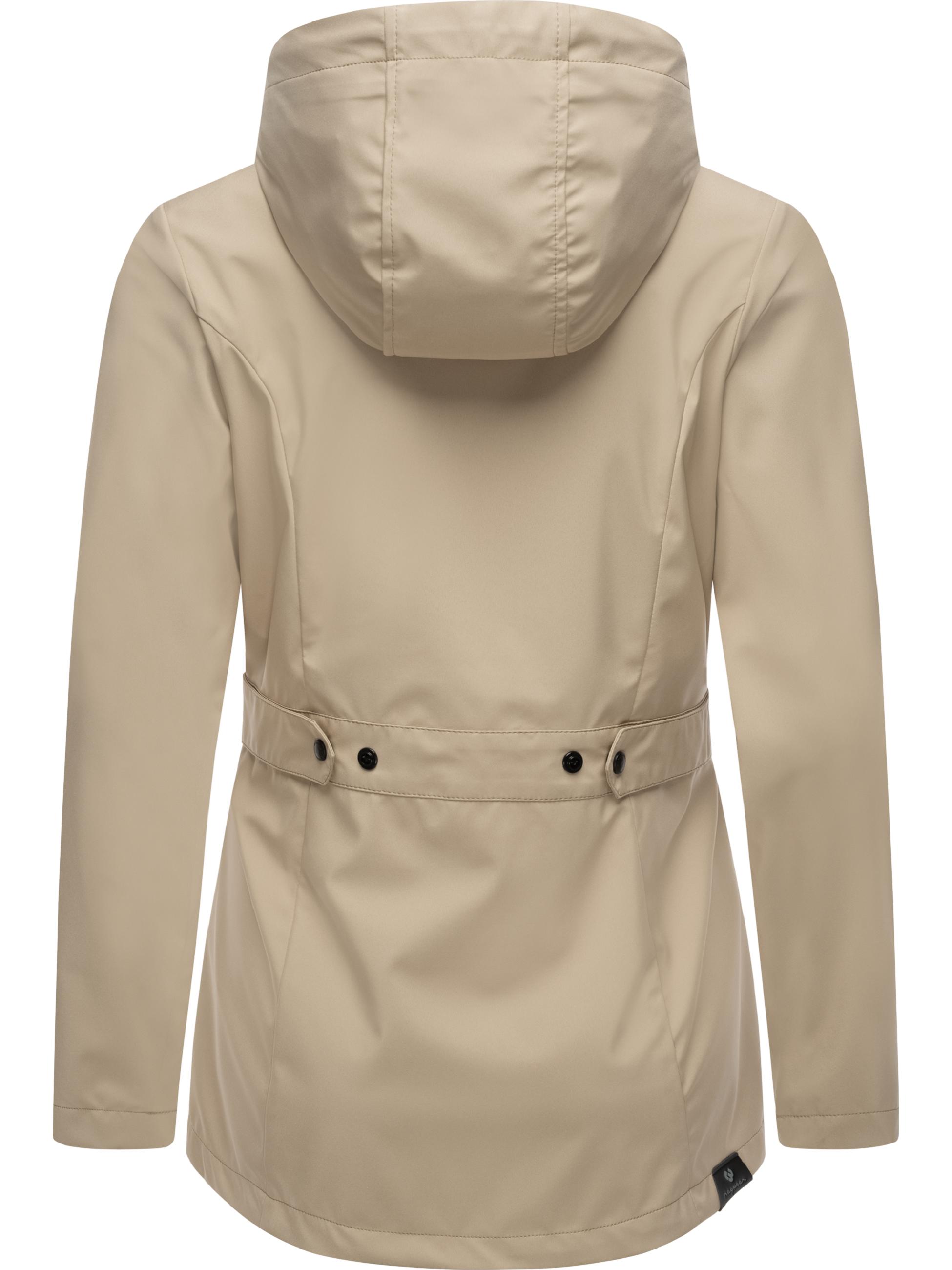 wasserdichte Softshelljacke mit Kapuze "Margge Shell" Sand