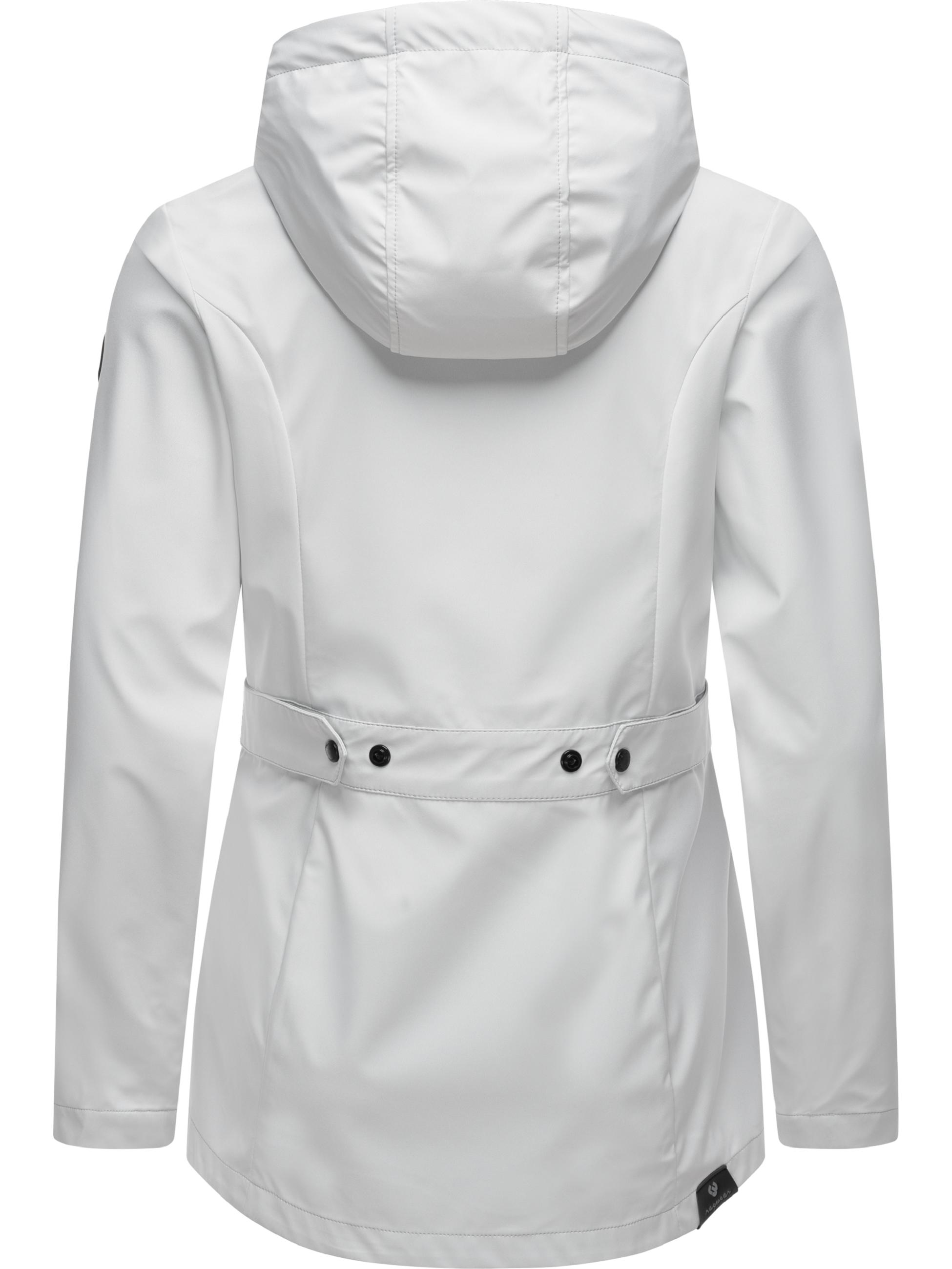 wasserdichte Softshelljacke mit Kapuze "Margge Shell" White