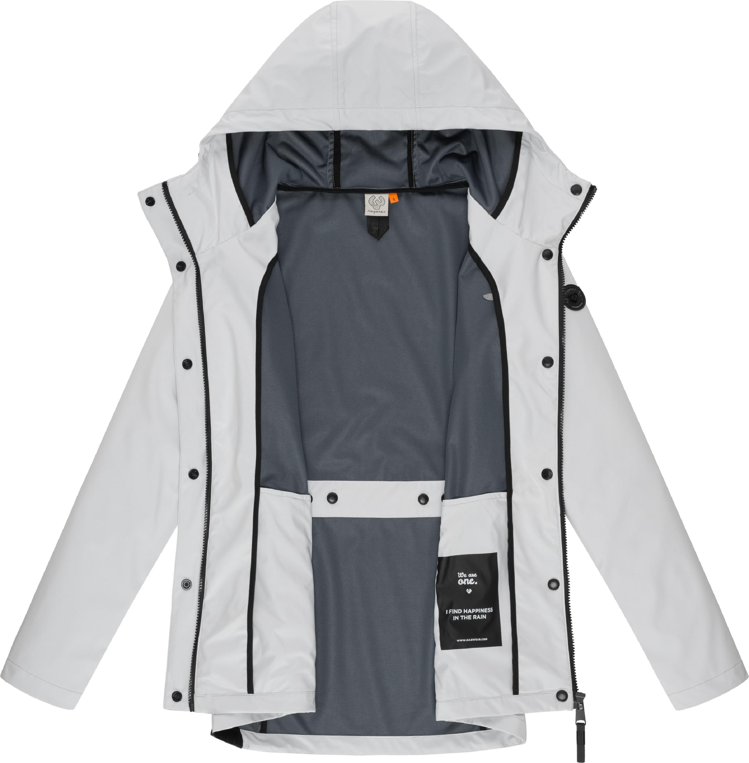 wasserdichte Softshelljacke mit Kapuze "Margge Shell" White