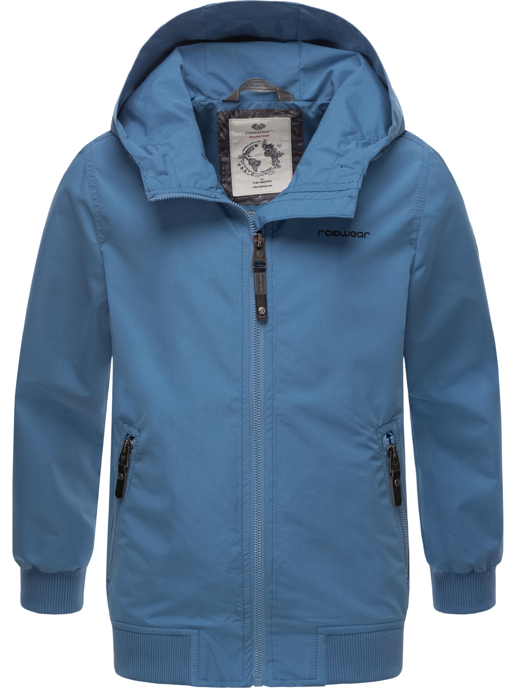 Wasserdichte Übergangsjacke mit Kapuze "Matys" Blue