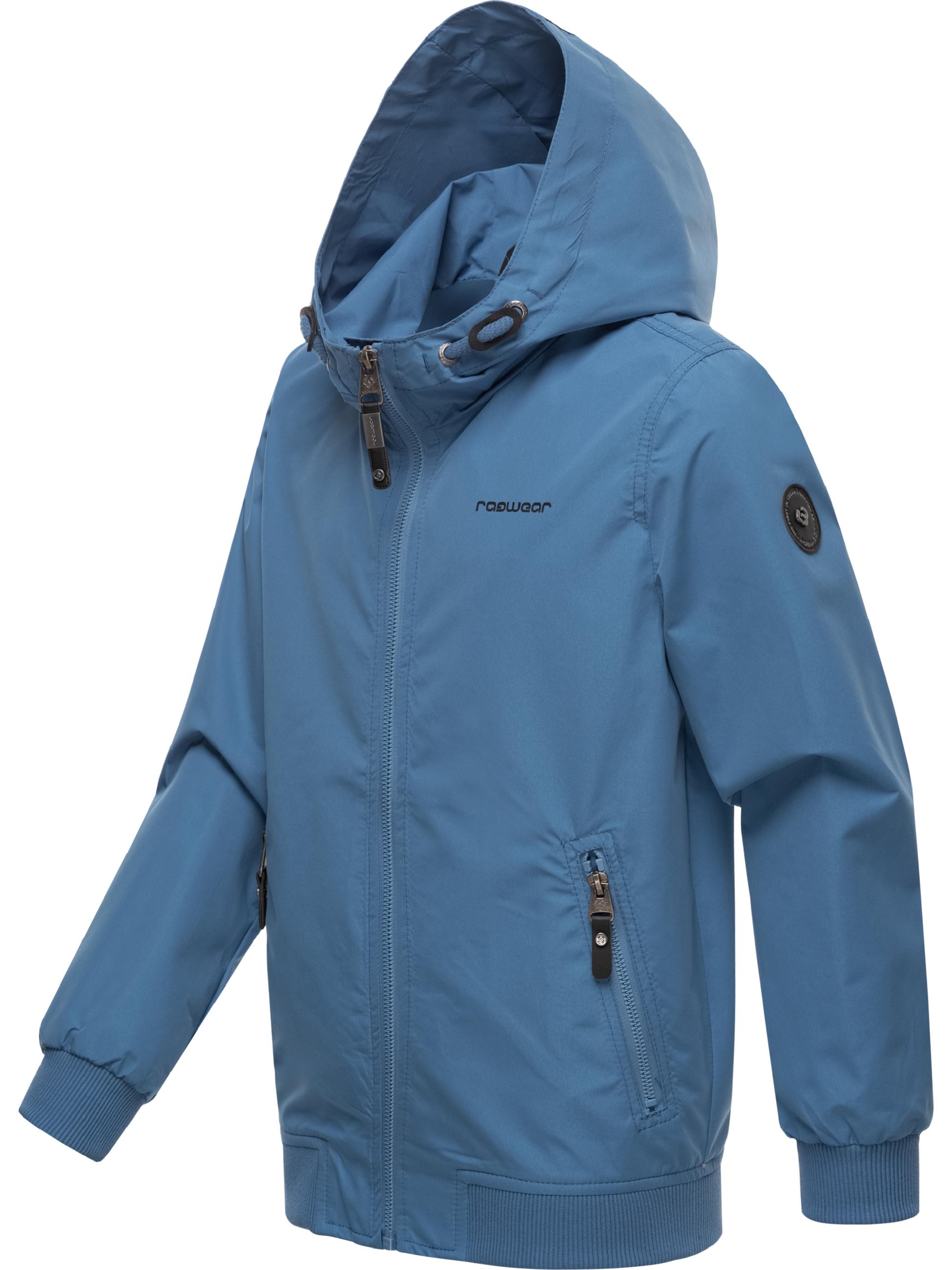 Wasserdichte Übergangsjacke mit Kapuze "Matys" Blue